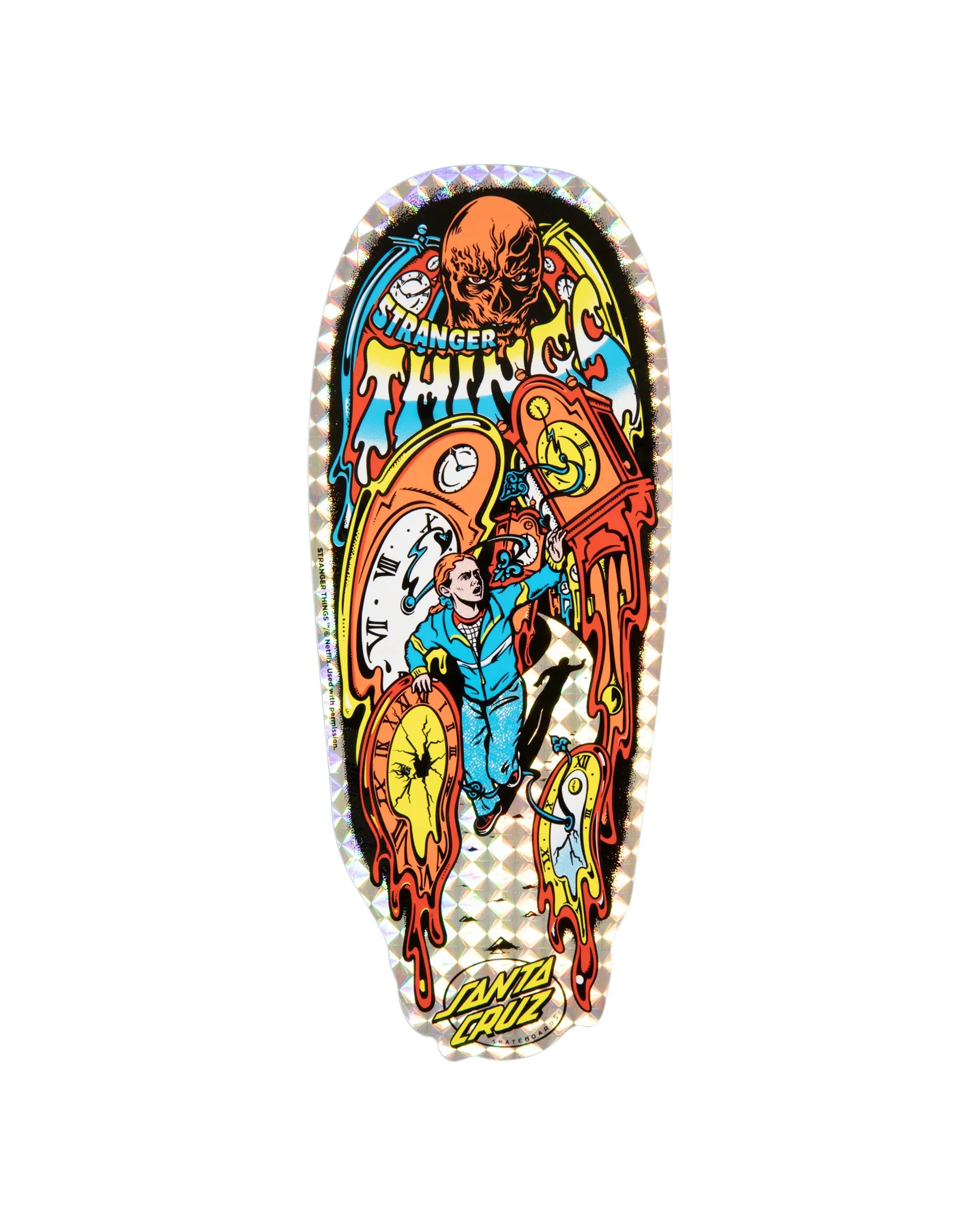 Stranger Things Grabke Max Melting Clock 9.7" Deck - Image 4