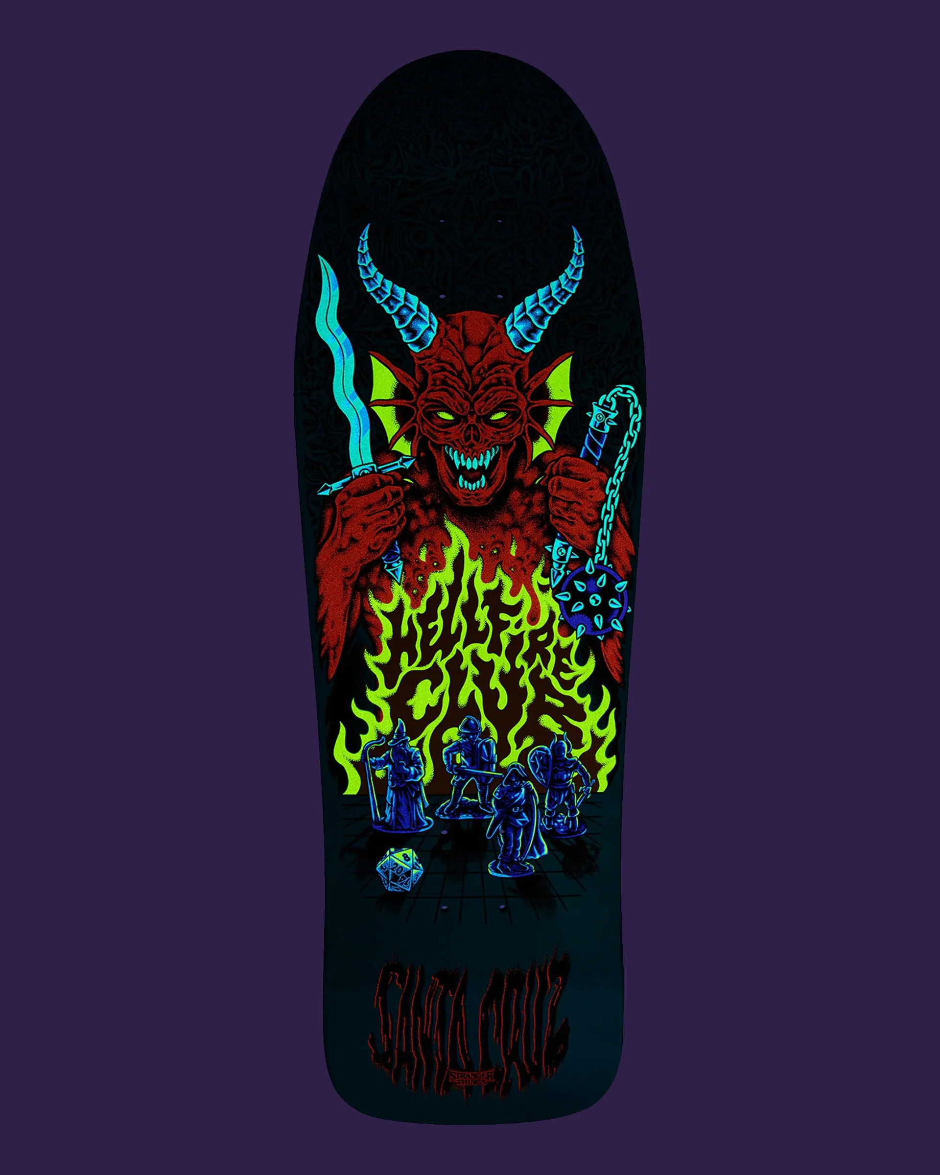 Stranger Things Knox Hellfire Pit 10.07" Deck - Image 4