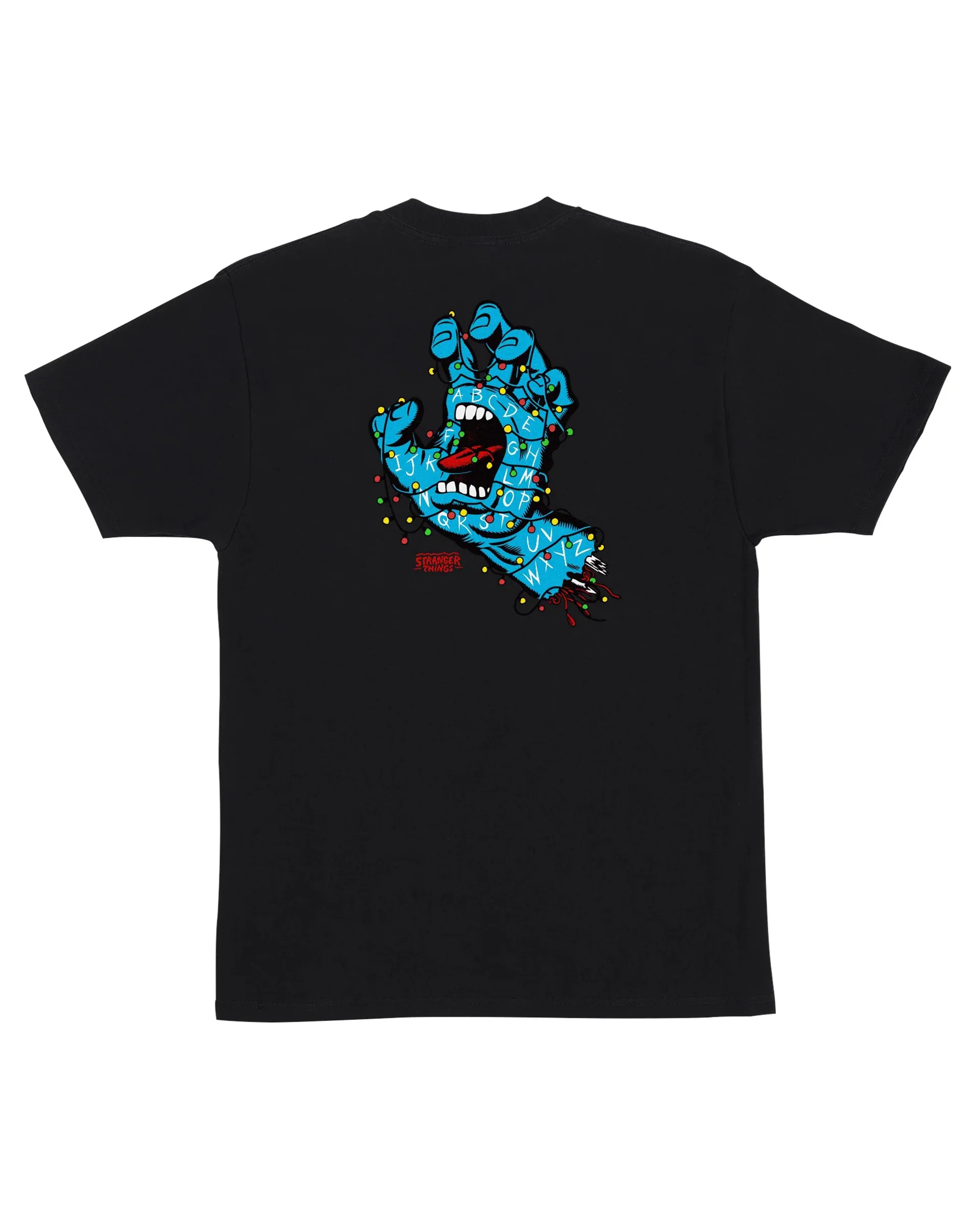Stranger Things Screaming Lights S/S T-Shirt - Black - Image 2