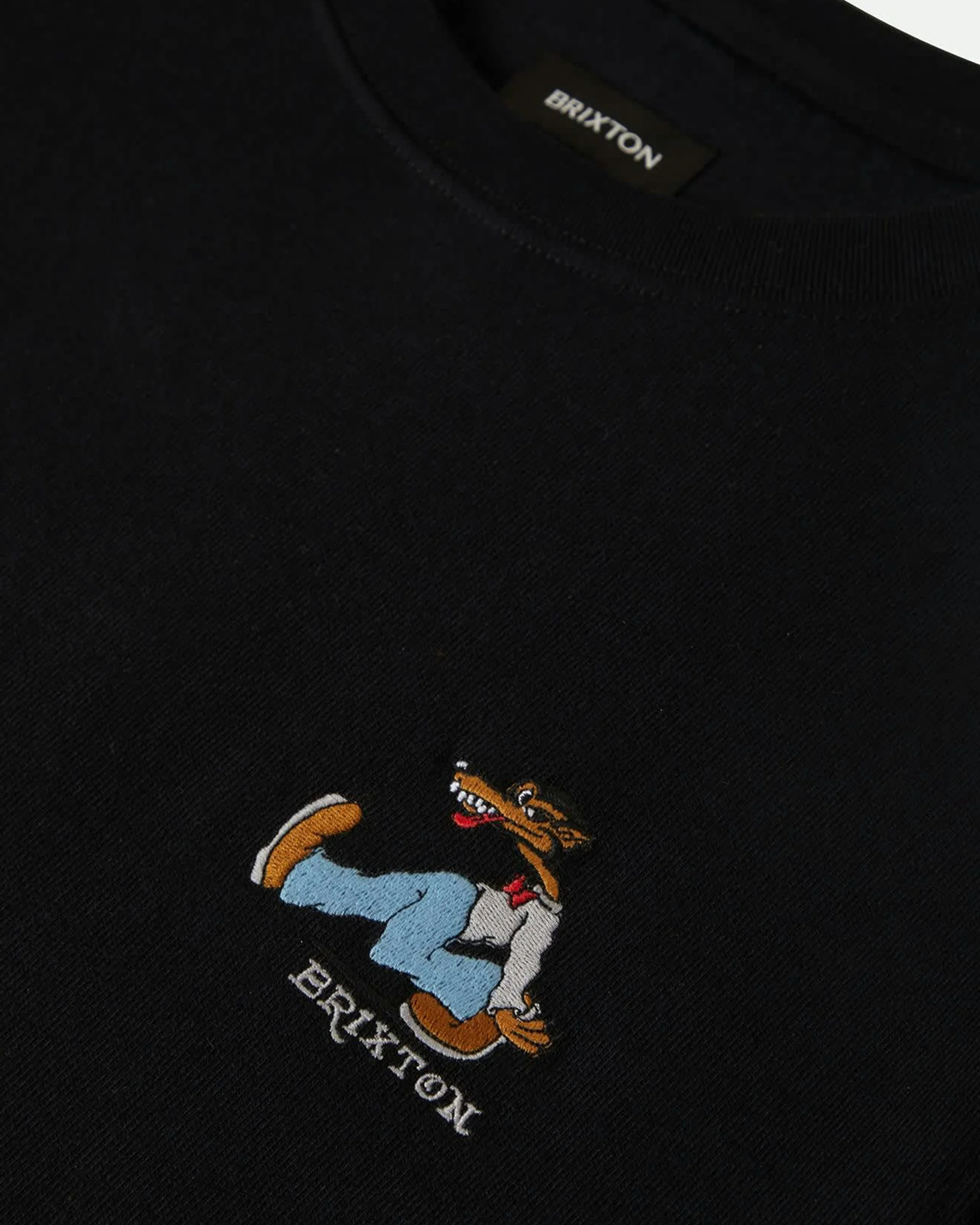 Stride Heavyweight S/S Standard T-Shirt - Black Classic Wash - Image 2