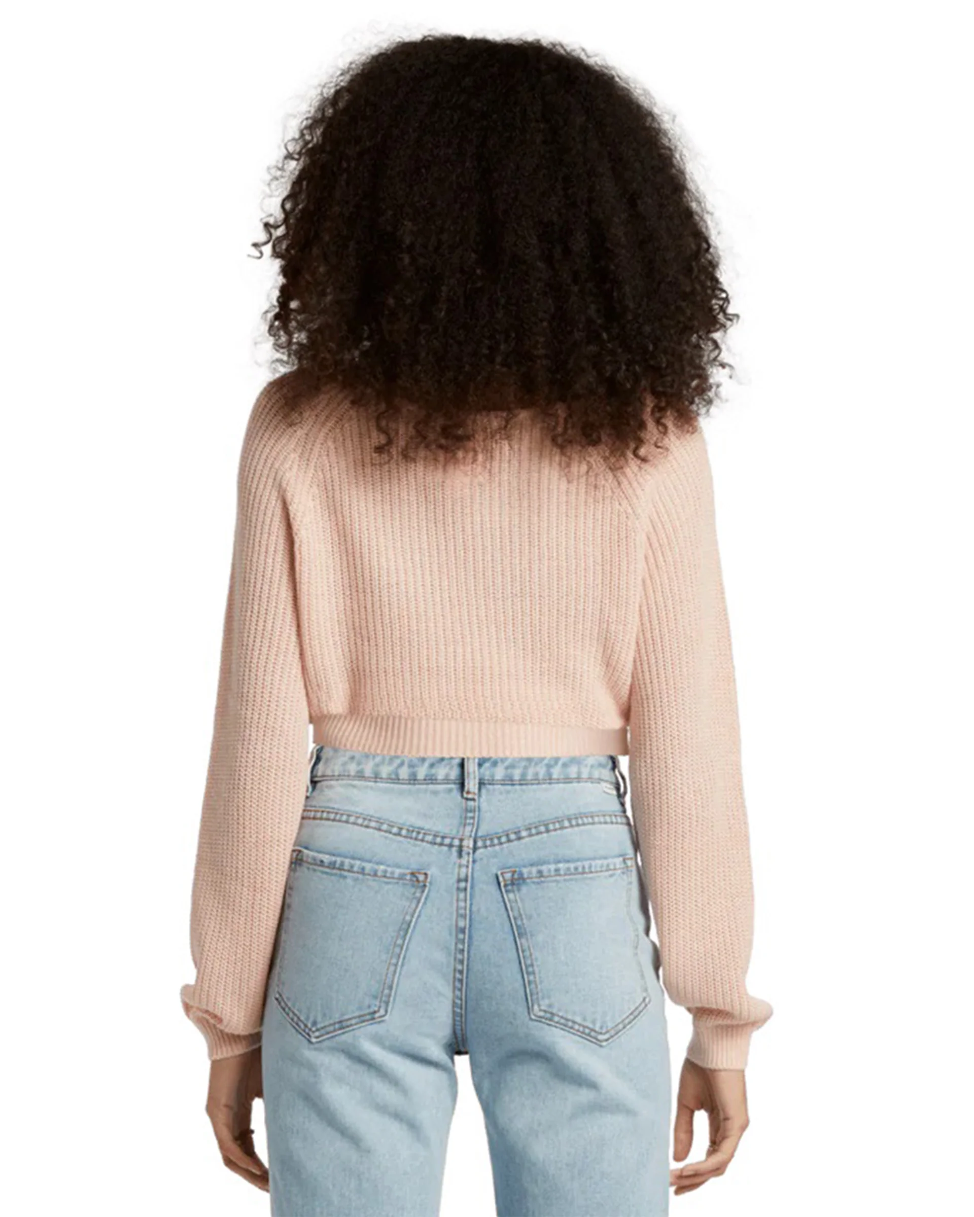 Sun Out Cropped Sweater - Image 4