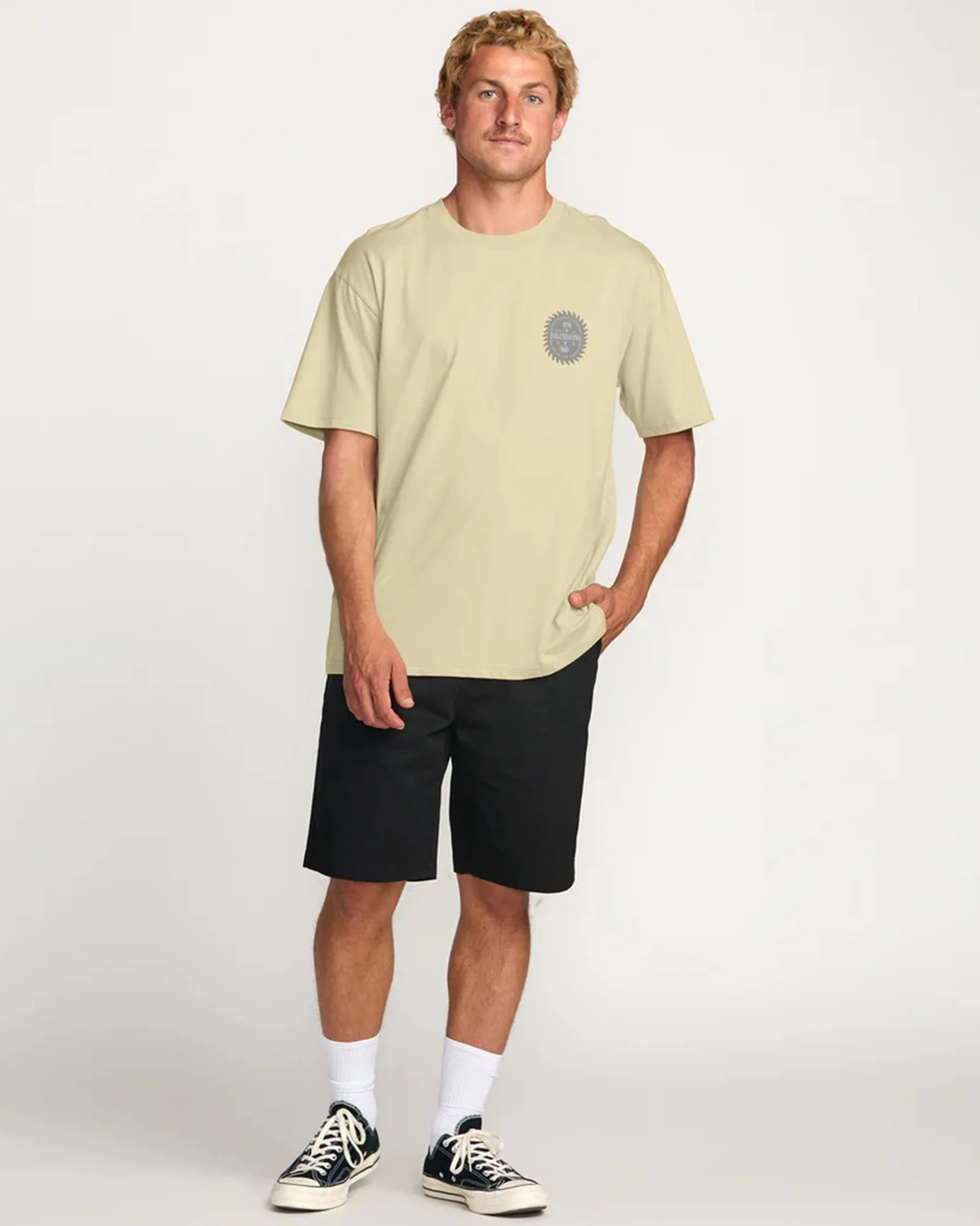 Sun Rays Regular S/S T-Shirt - Desert - Image 5