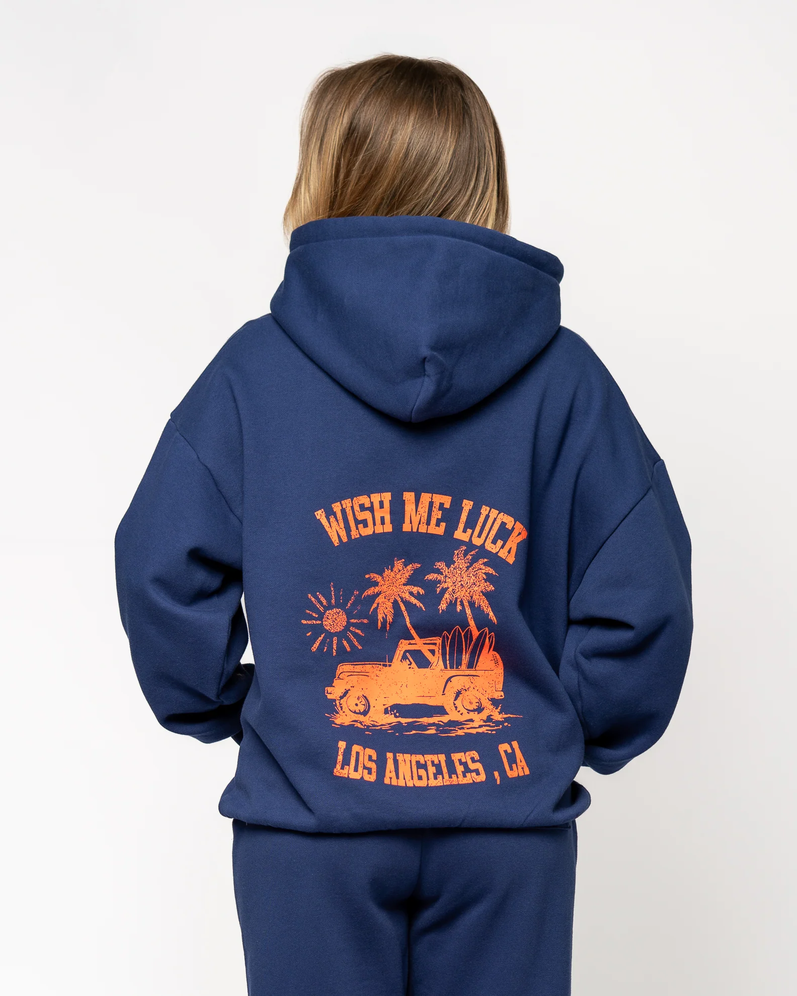Sunny Ride Pullover Hoodie - Blue - Image 2