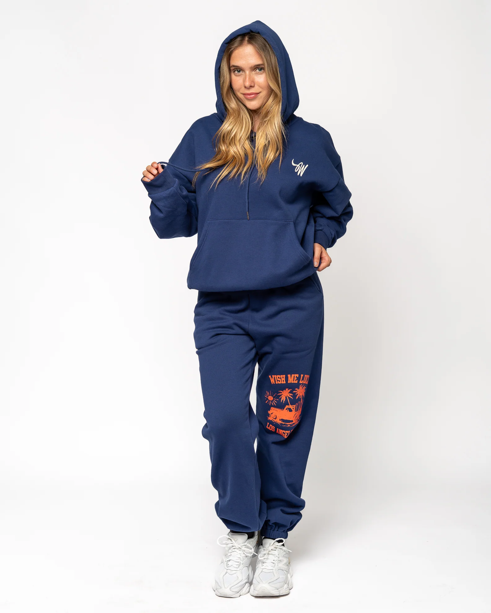Sunny Ride Pullover Hoodie - Blue - Image 6