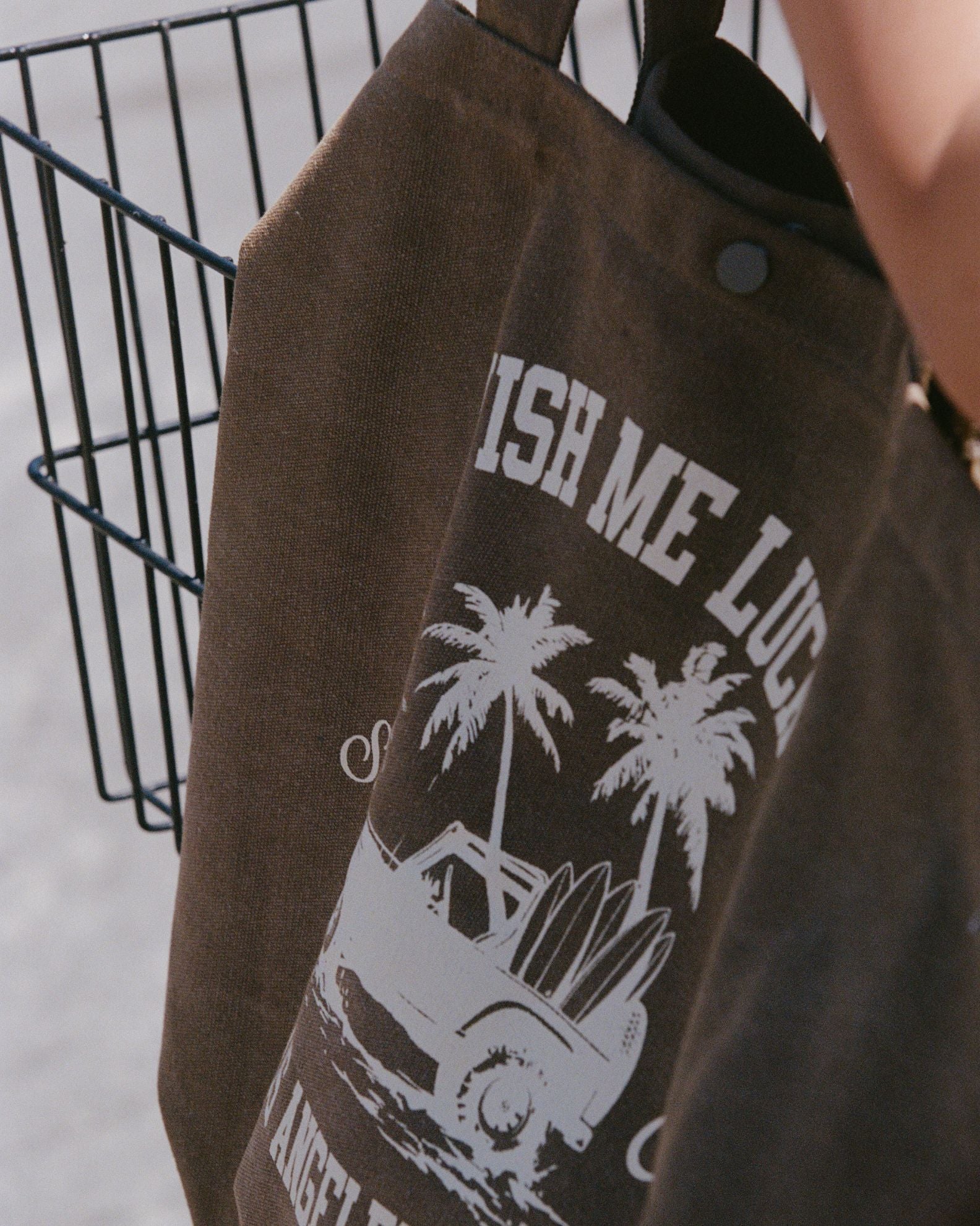 Sunny Ride Tote Bag - Brown - Image 3