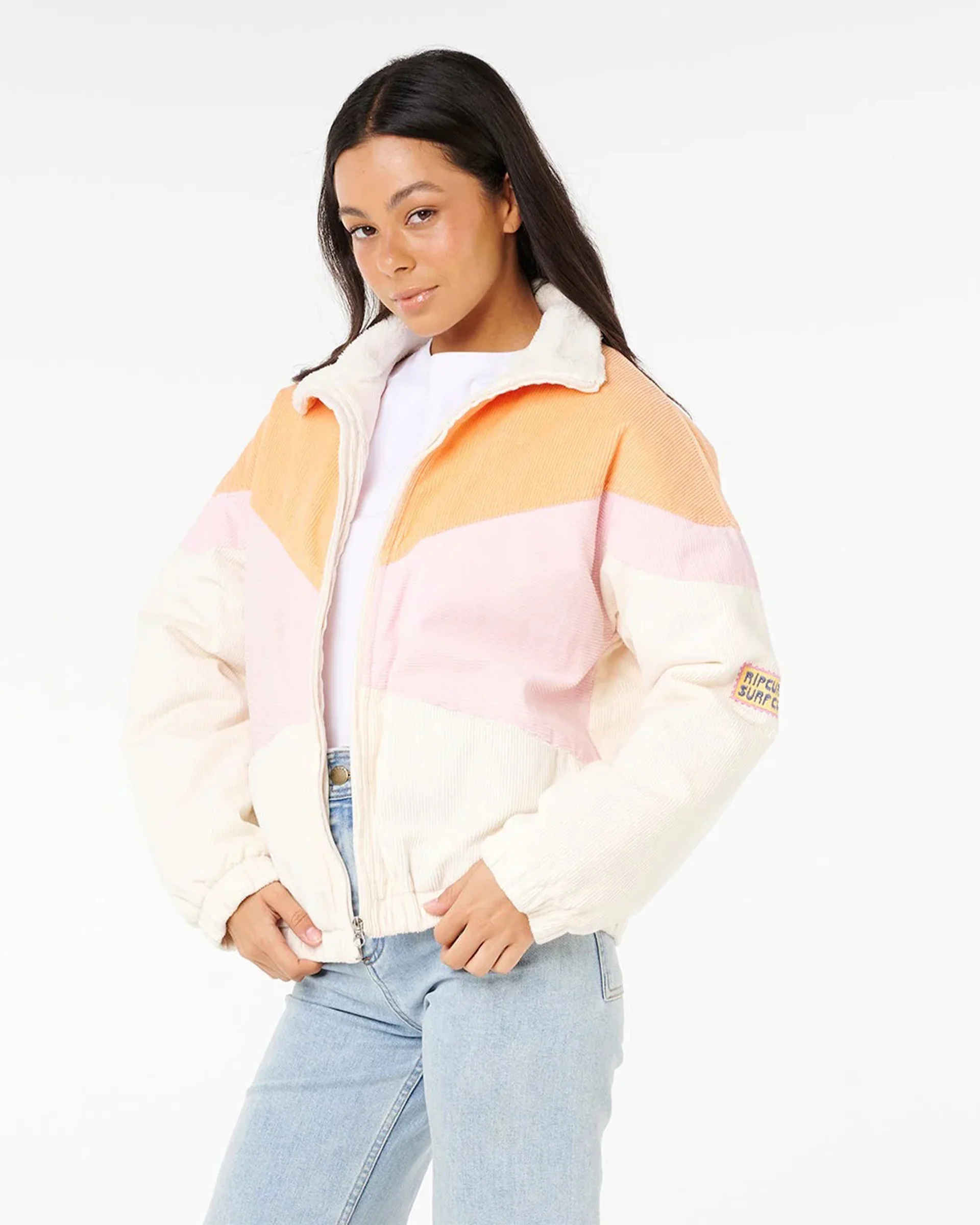 Sunset Luau Cord Jacket - Off White - Image 2