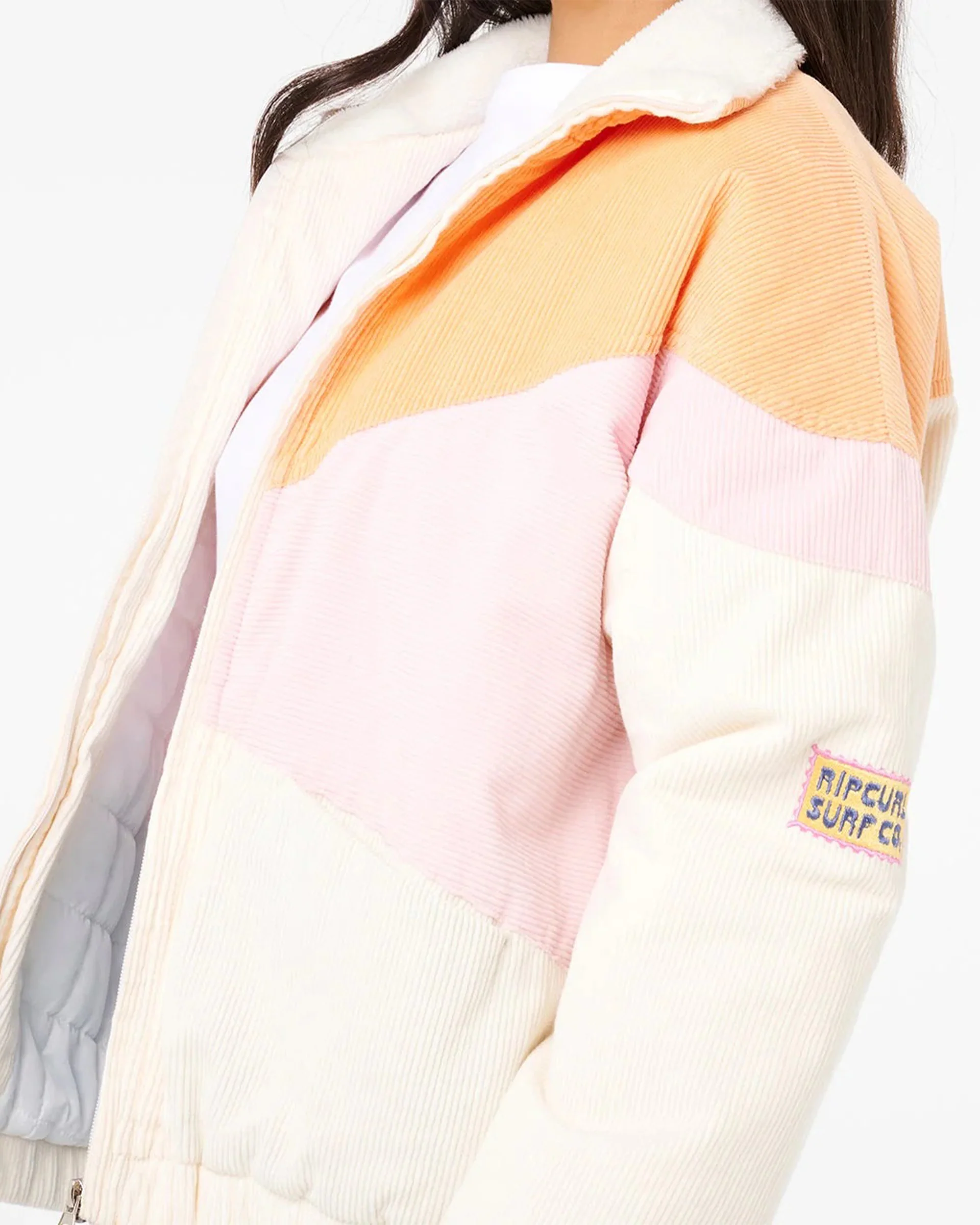 Sunset Luau Cord Jacket - Off White - Image 5