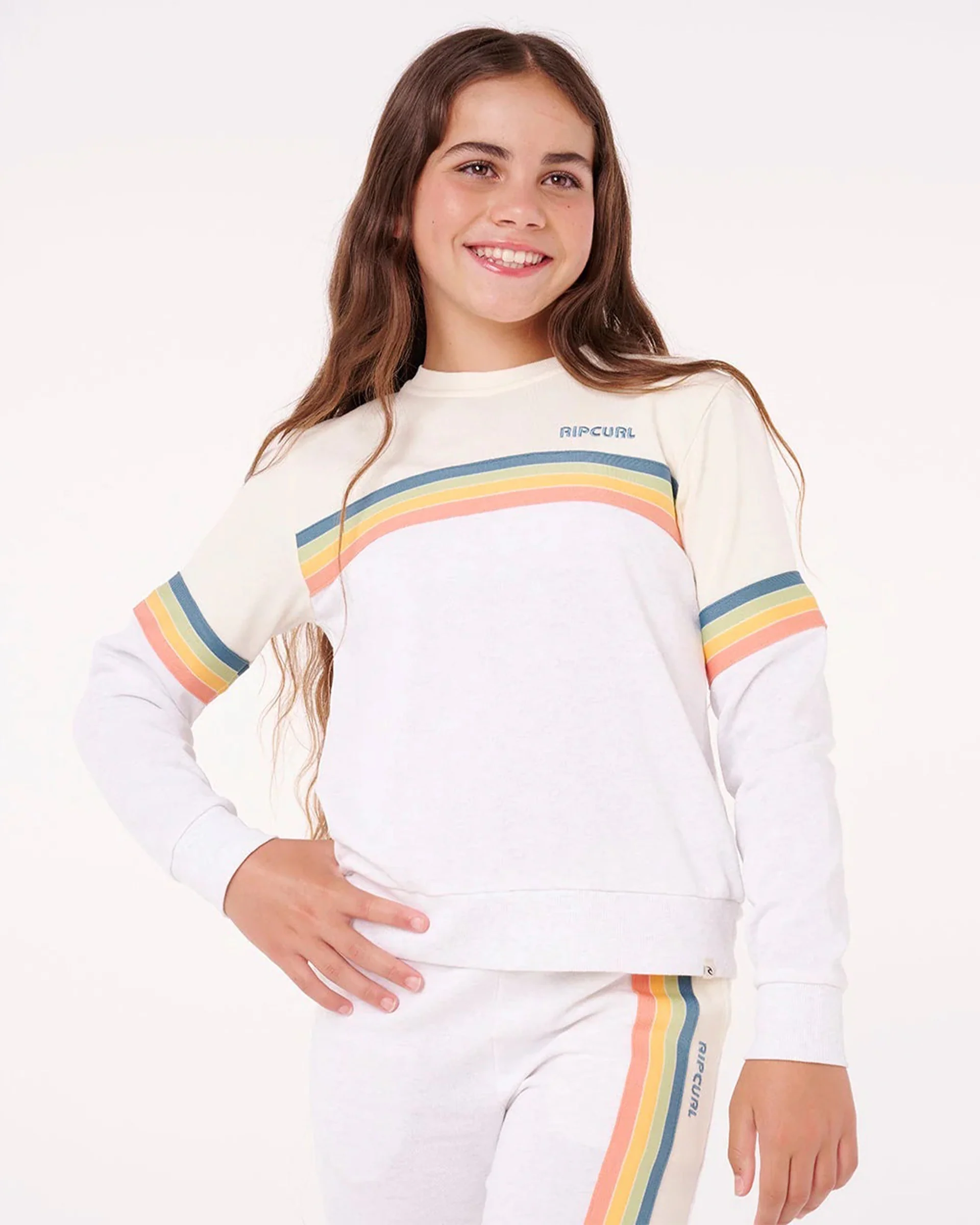 Girl's (8-16) Surf Revival Crew - Image 5