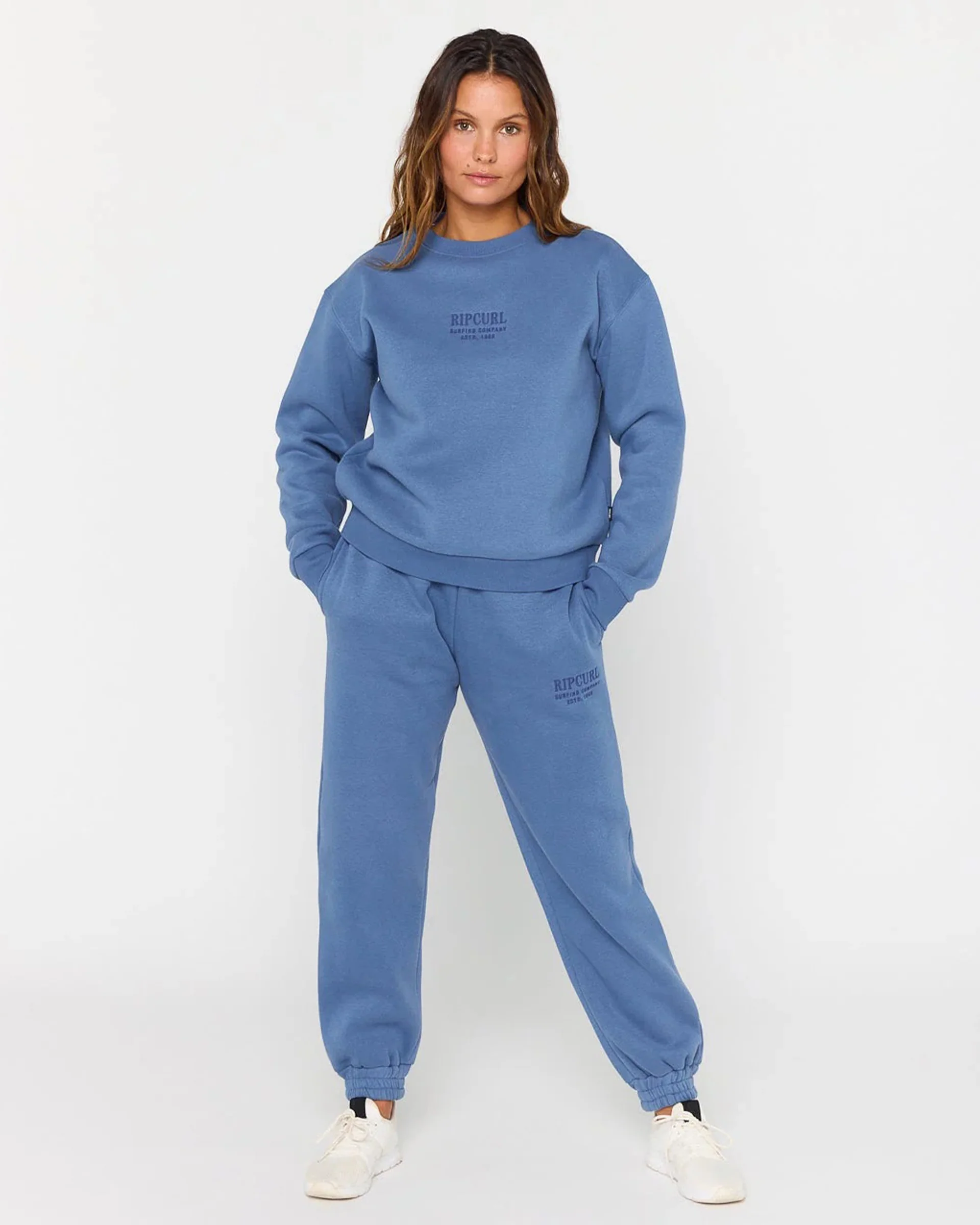 Women's Surf Staple Track Pant - Moonlight Blue - Image 4