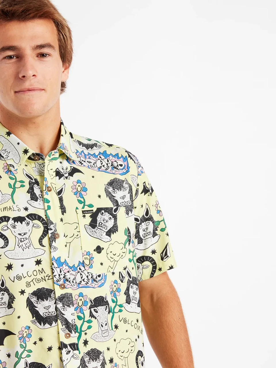 Surf Vitals Ozzy Woven S/S Shirt - Image 4