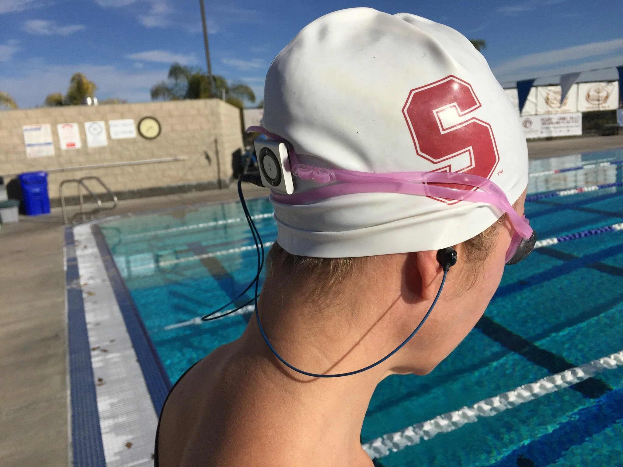 SURGE S+ Waterproof Sport Headphones - Short Cord - Image 5