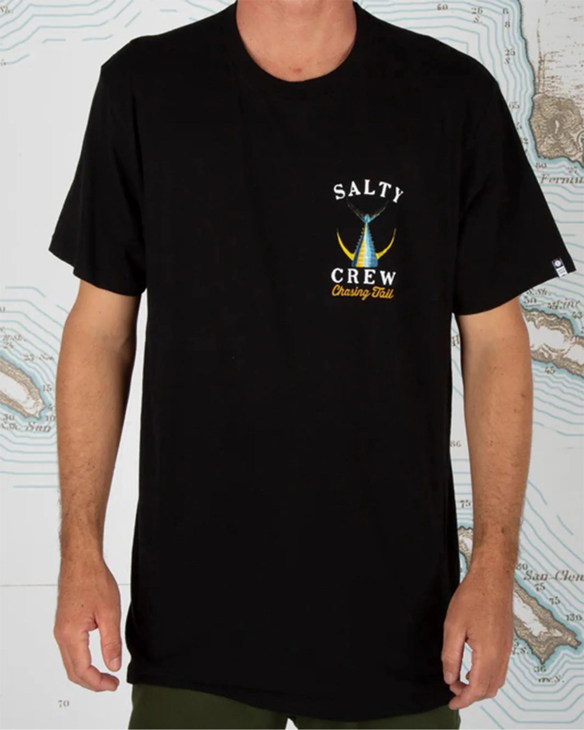 Tailed S/S Standard T-Shirt- Black - Image 2
