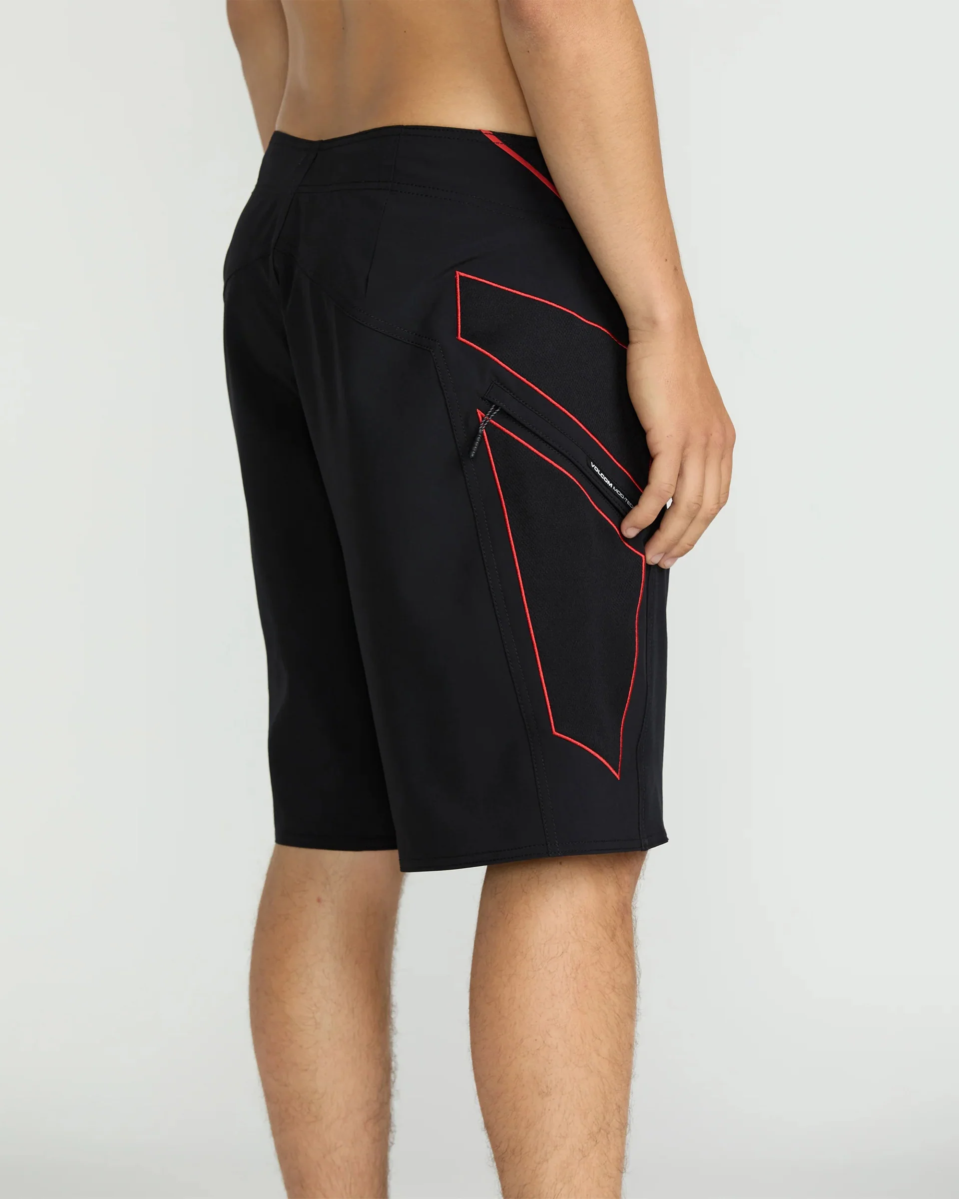 Team Mod 20" Boardshorts - Black - Image 4