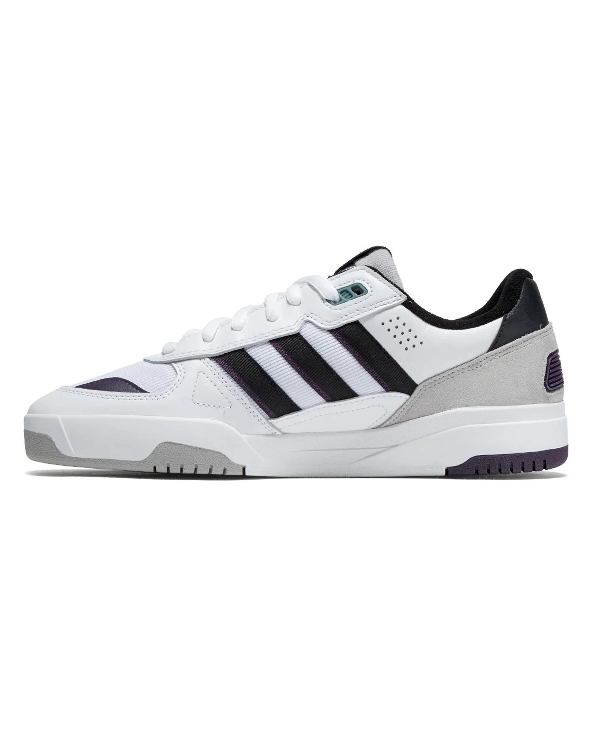 Tekkira Cup Shoes - White/Core Black/Aura Purple - Image 2