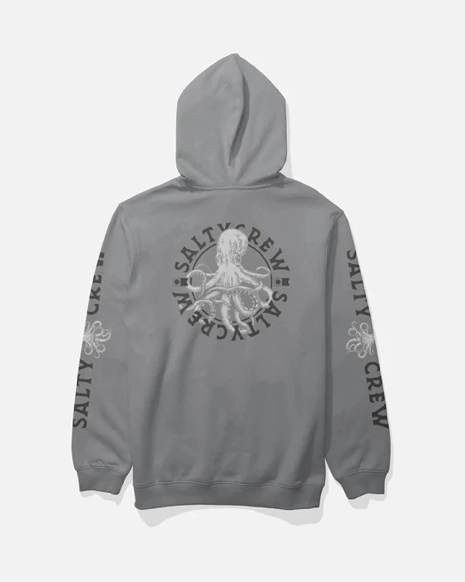 Tentacles Fleece P/O Hoodie - Shark Skin