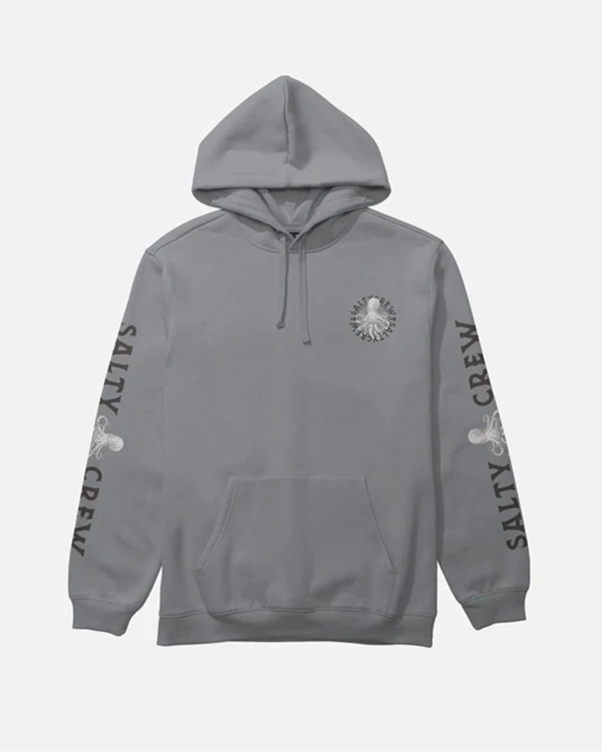 Tentacles Fleece P/O Hoodie - Shark Skin - Image 2