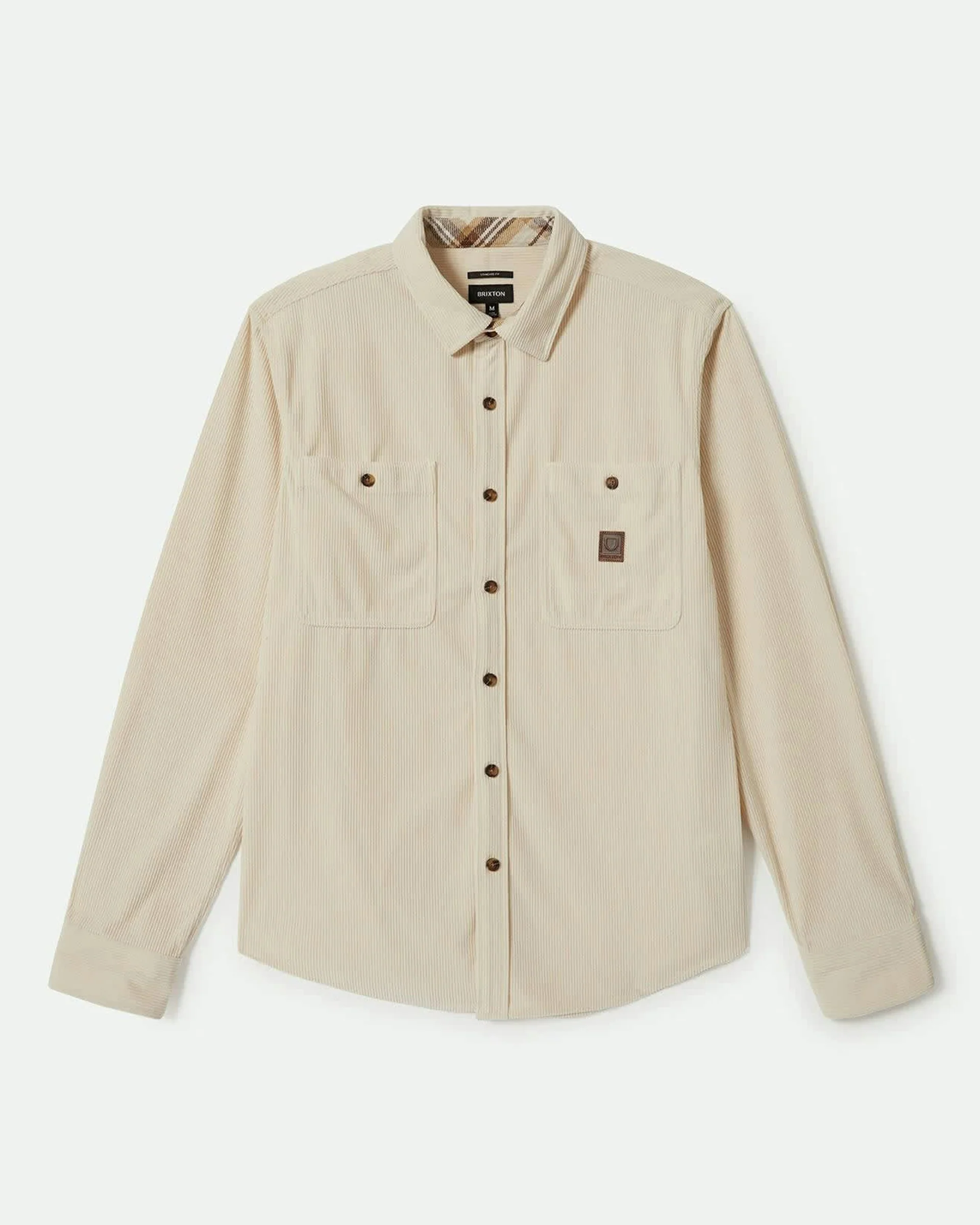 The Field Corduroy L/S Shirt - Whitecap