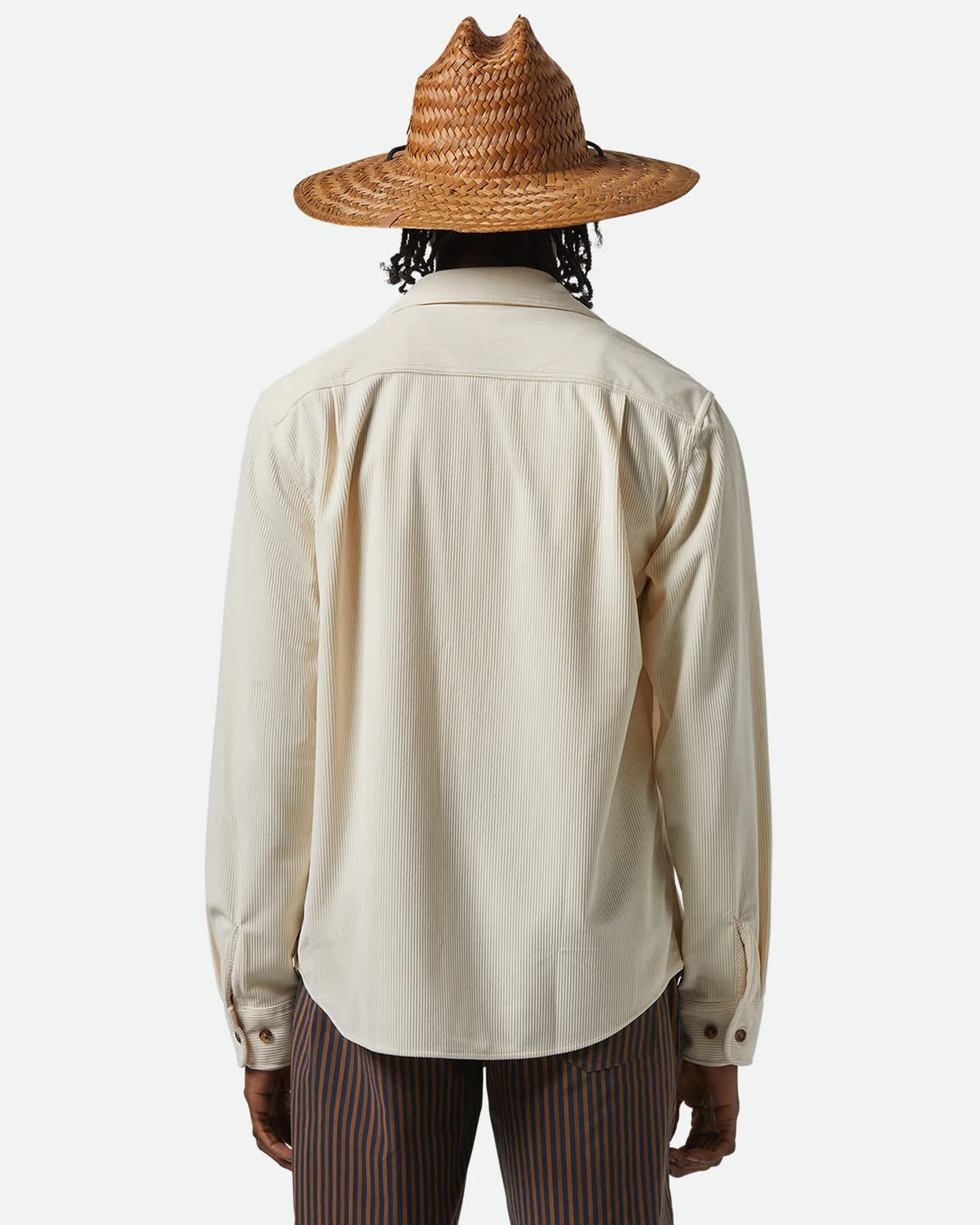 The Field Corduroy L/S Shirt - Whitecap - Image 4