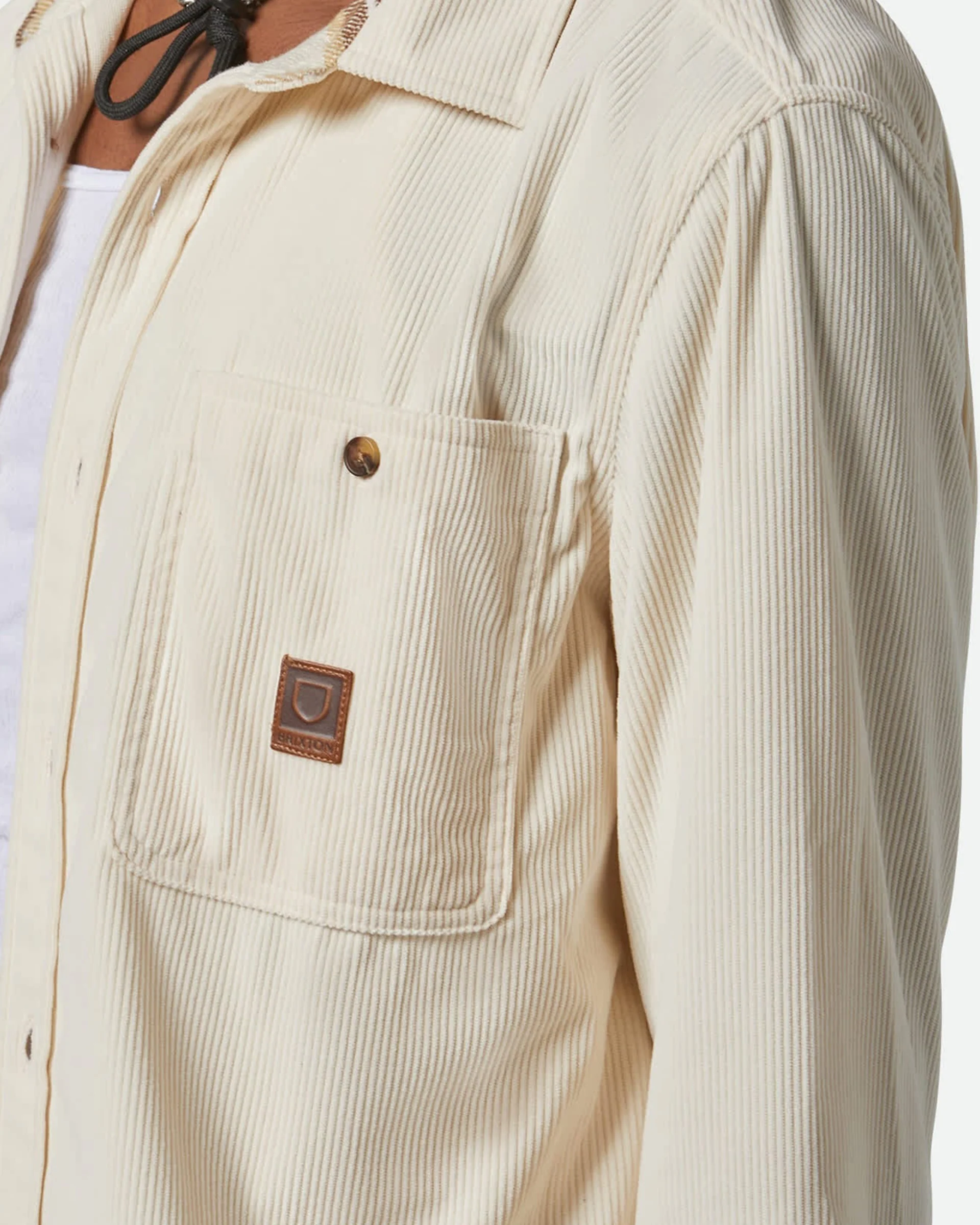 The Field Corduroy L/S Shirt - Whitecap - Image 5