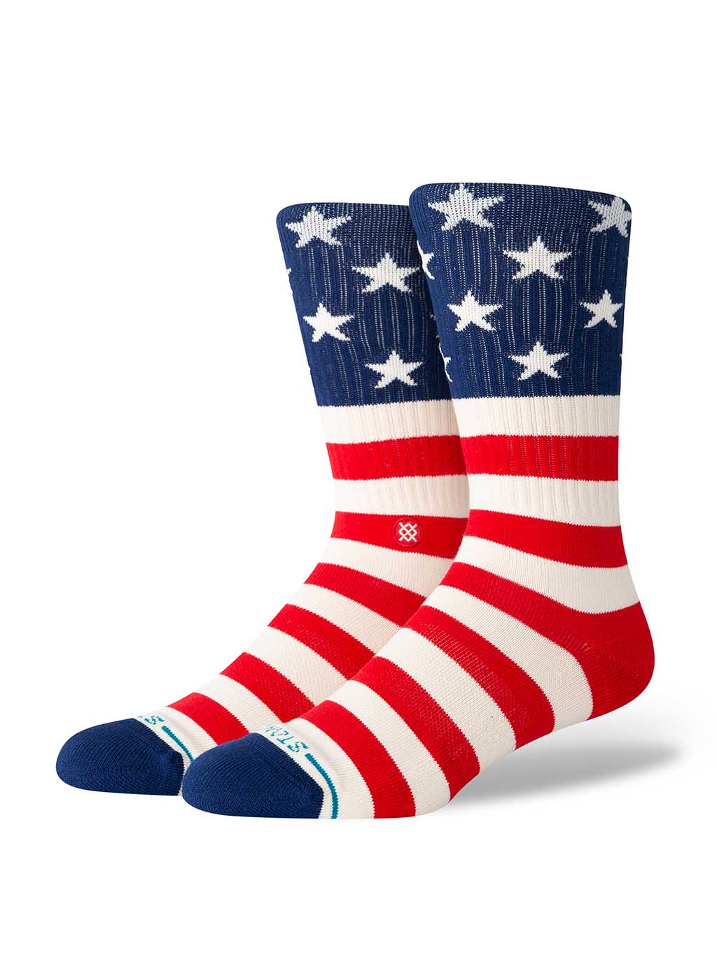 The Fourth St Cotton Crew Medium Cushion Socks