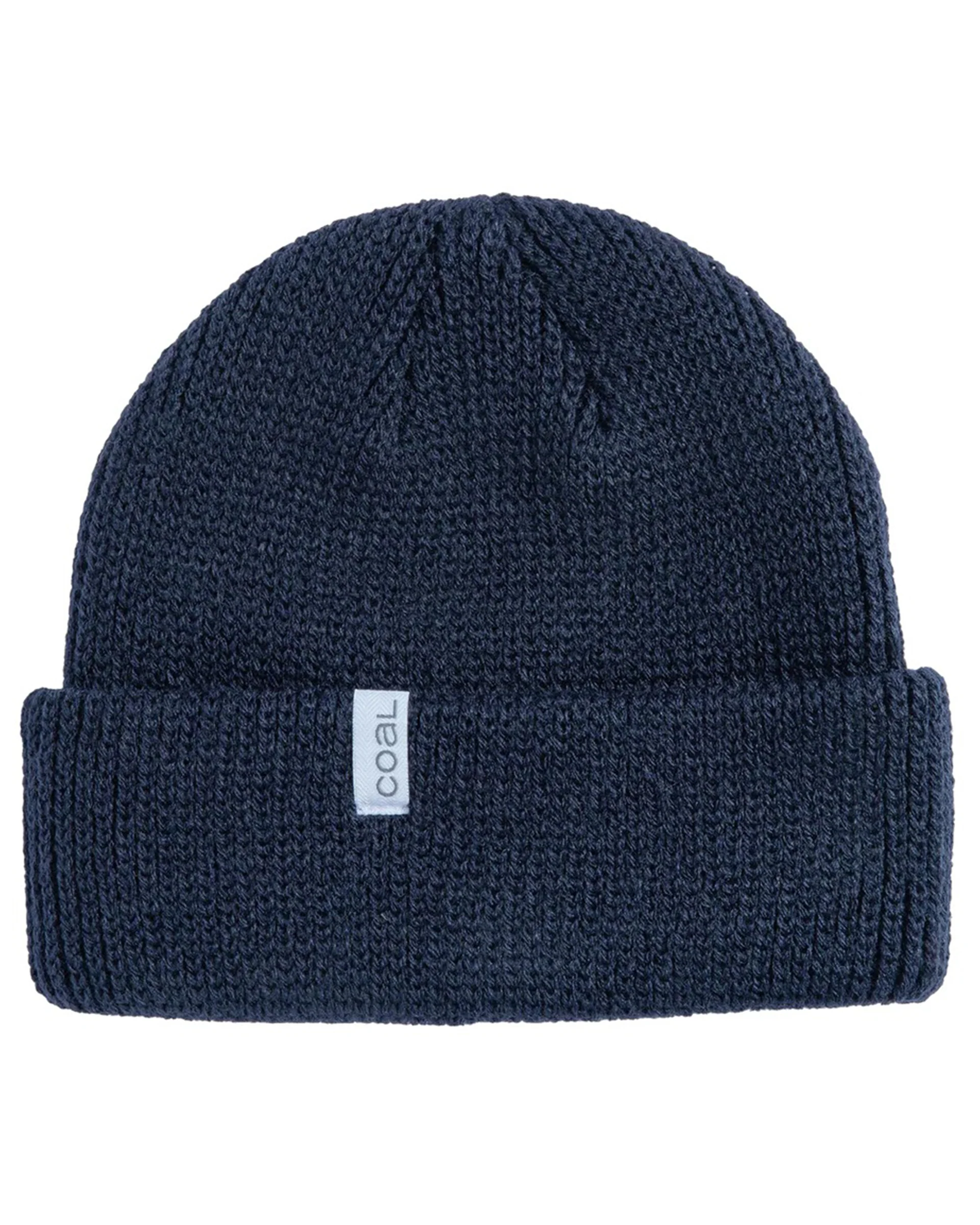 The Frena Thick Knit Cuff Beanie - Navy