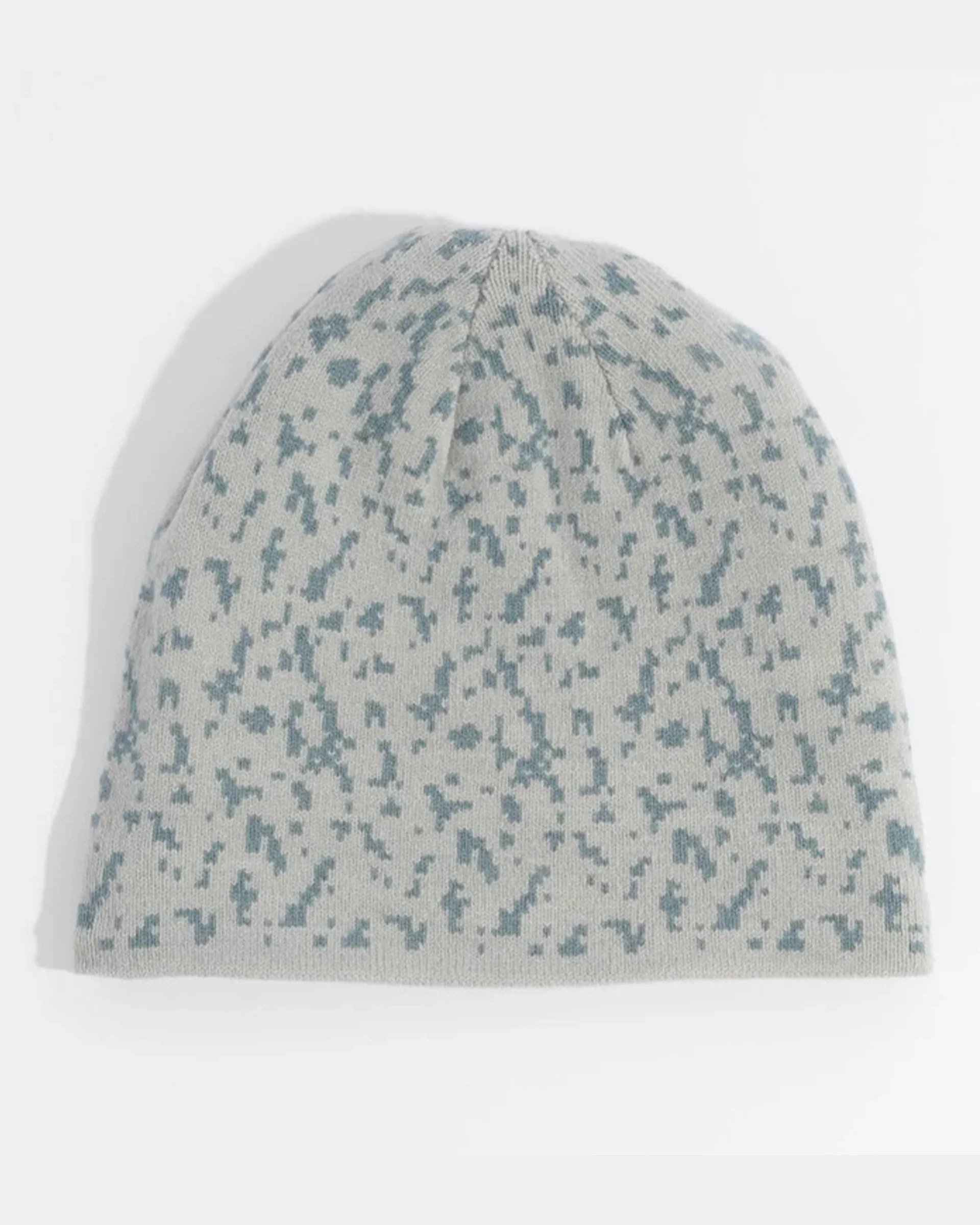 The Houdini Reversible Double Layered Beanie - Mid Grey/Shale Blue