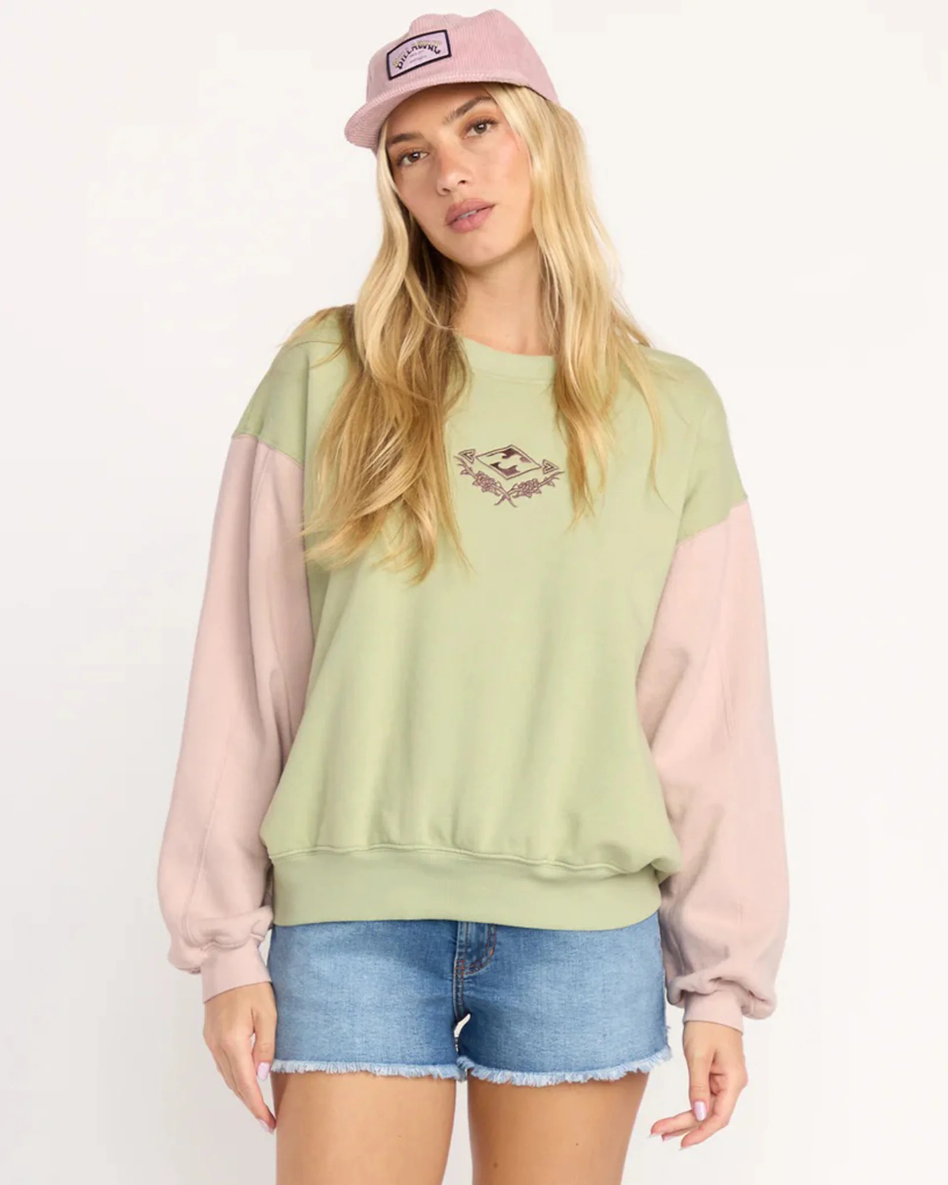 The Orignial Vibes Kendal Crewneck Sweatshirt - Pistachio - Image 2
