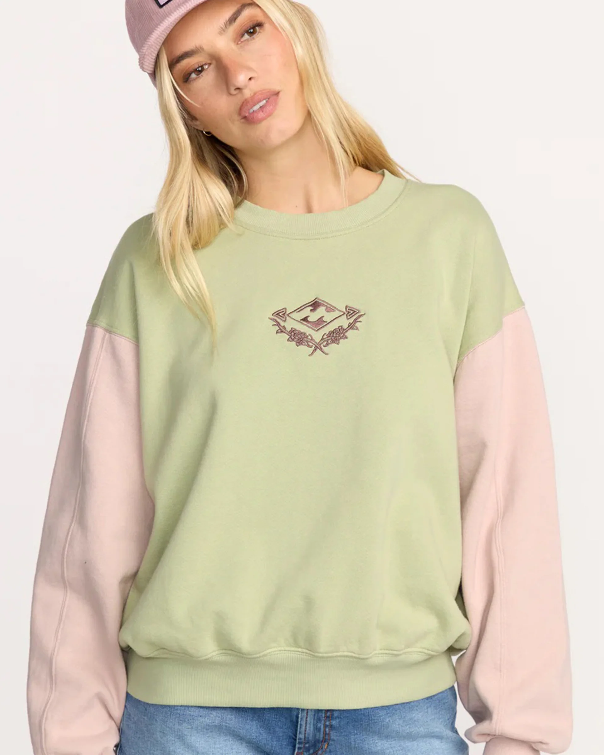 The Orignial Vibes Kendal Crewneck Sweatshirt - Pistachio - Image 6