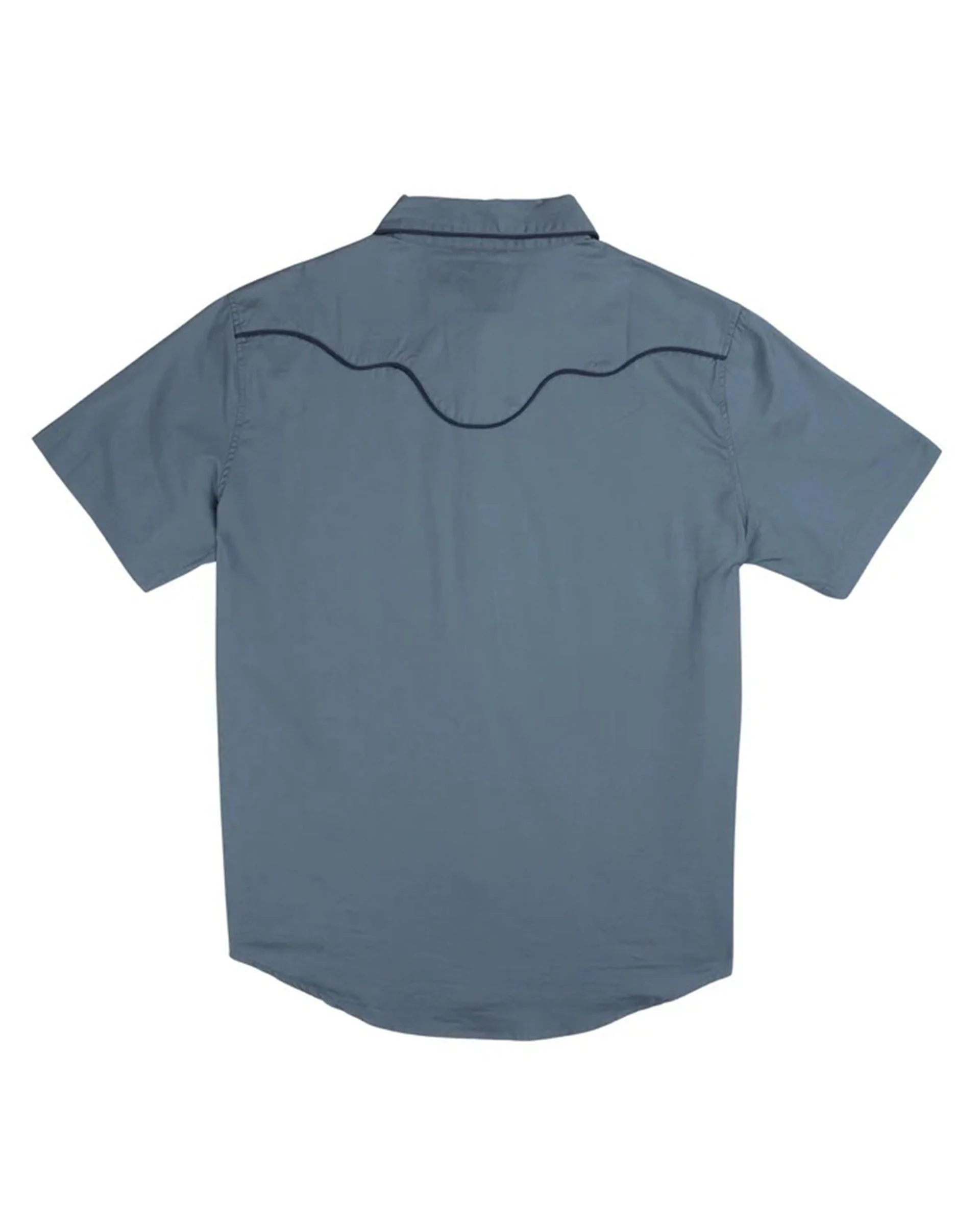 The Prescott Western Shirt - Faded Navy - Image 4
