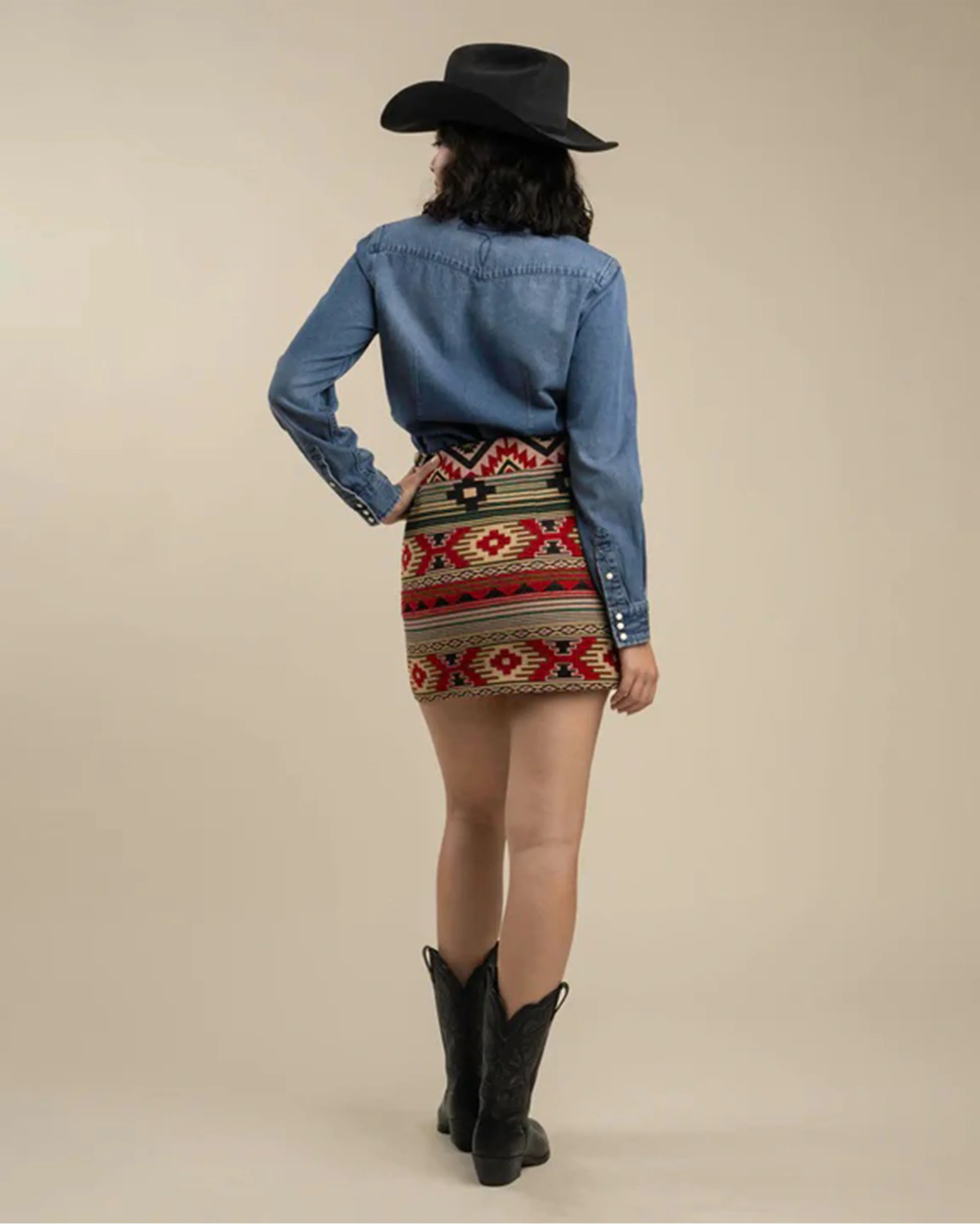 The Raquel Skirt - Marana Print - Image 3