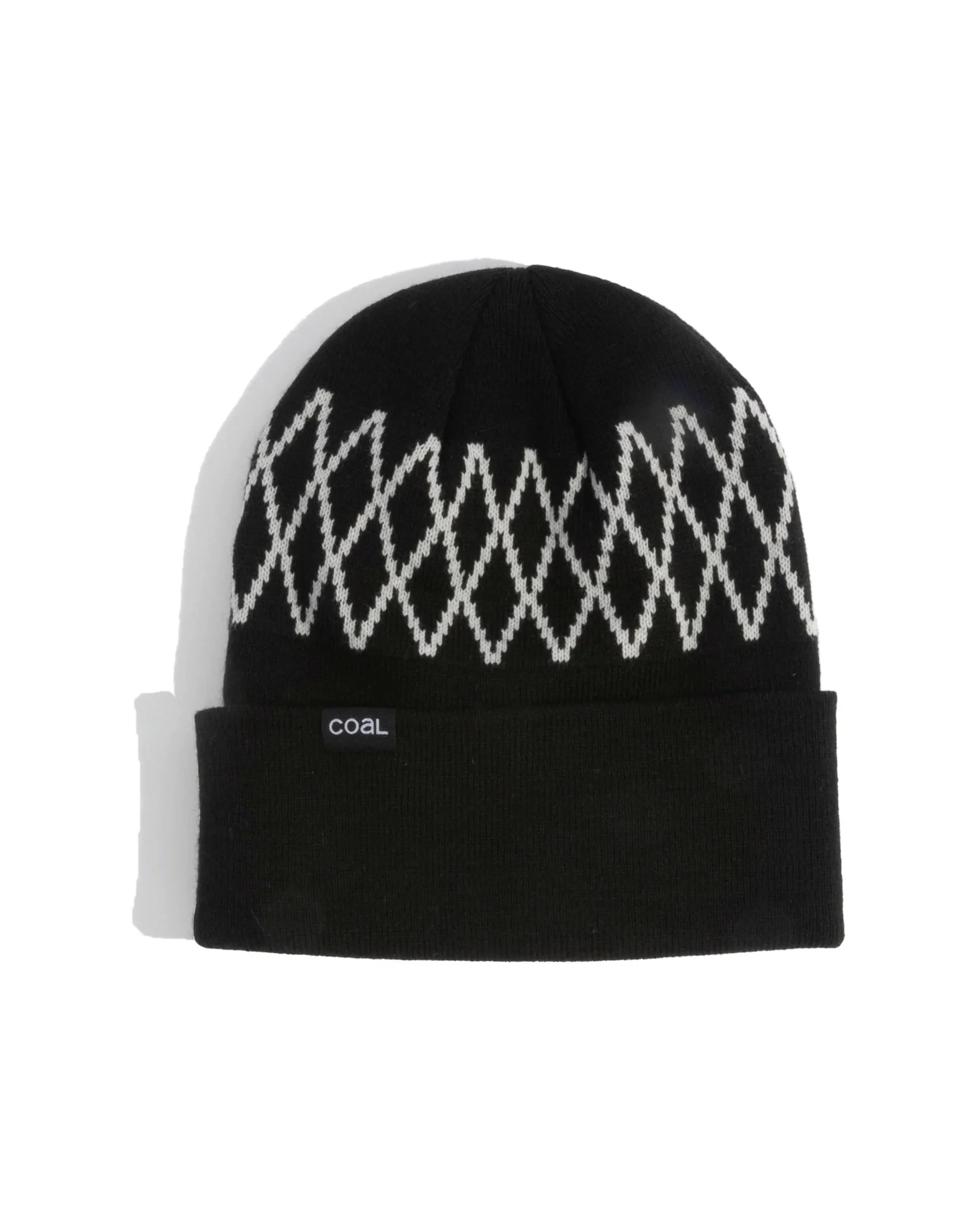 The Uniform Lite Beanie - Black Diamond Stripe