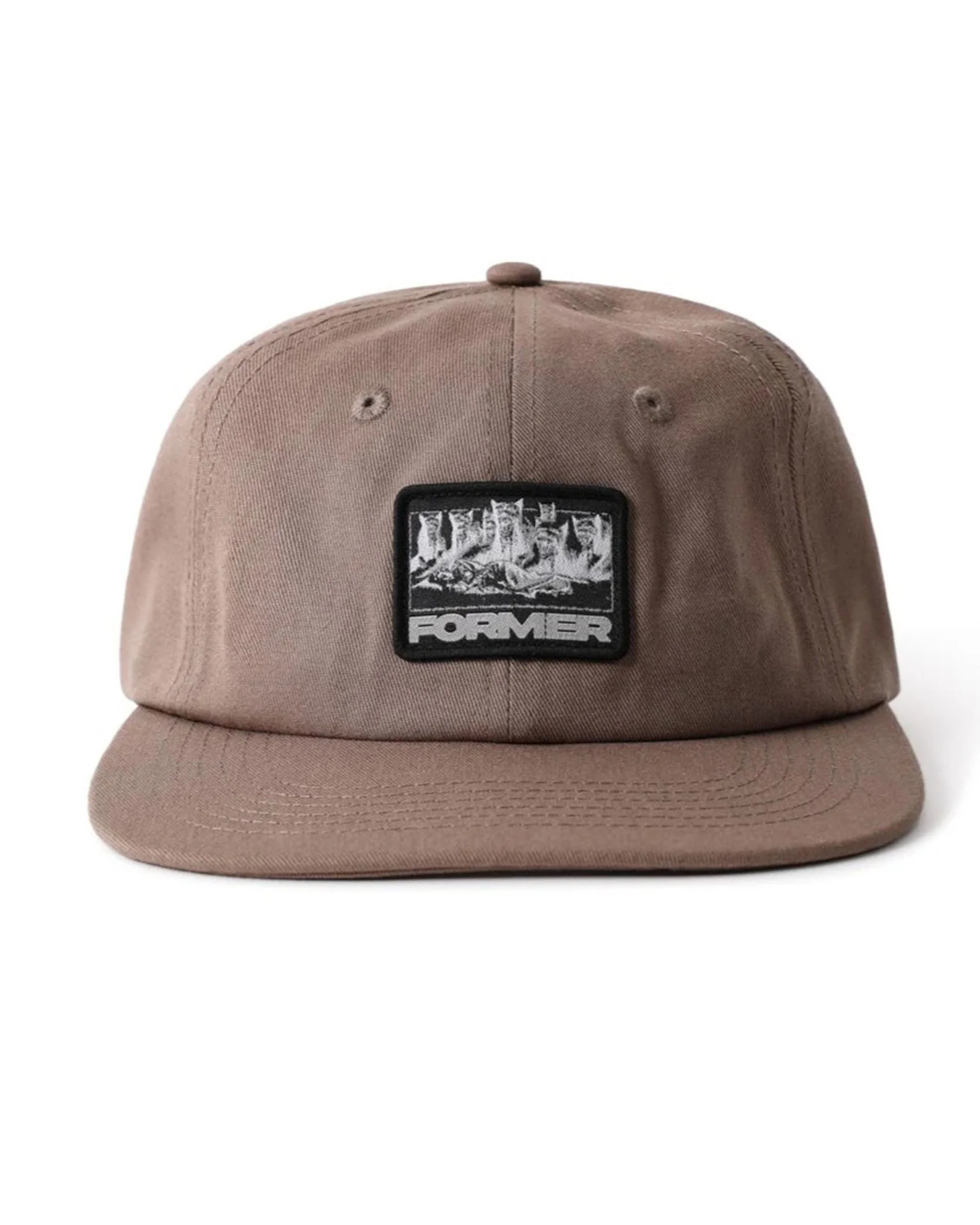 Theater Patch Hat - Taupe