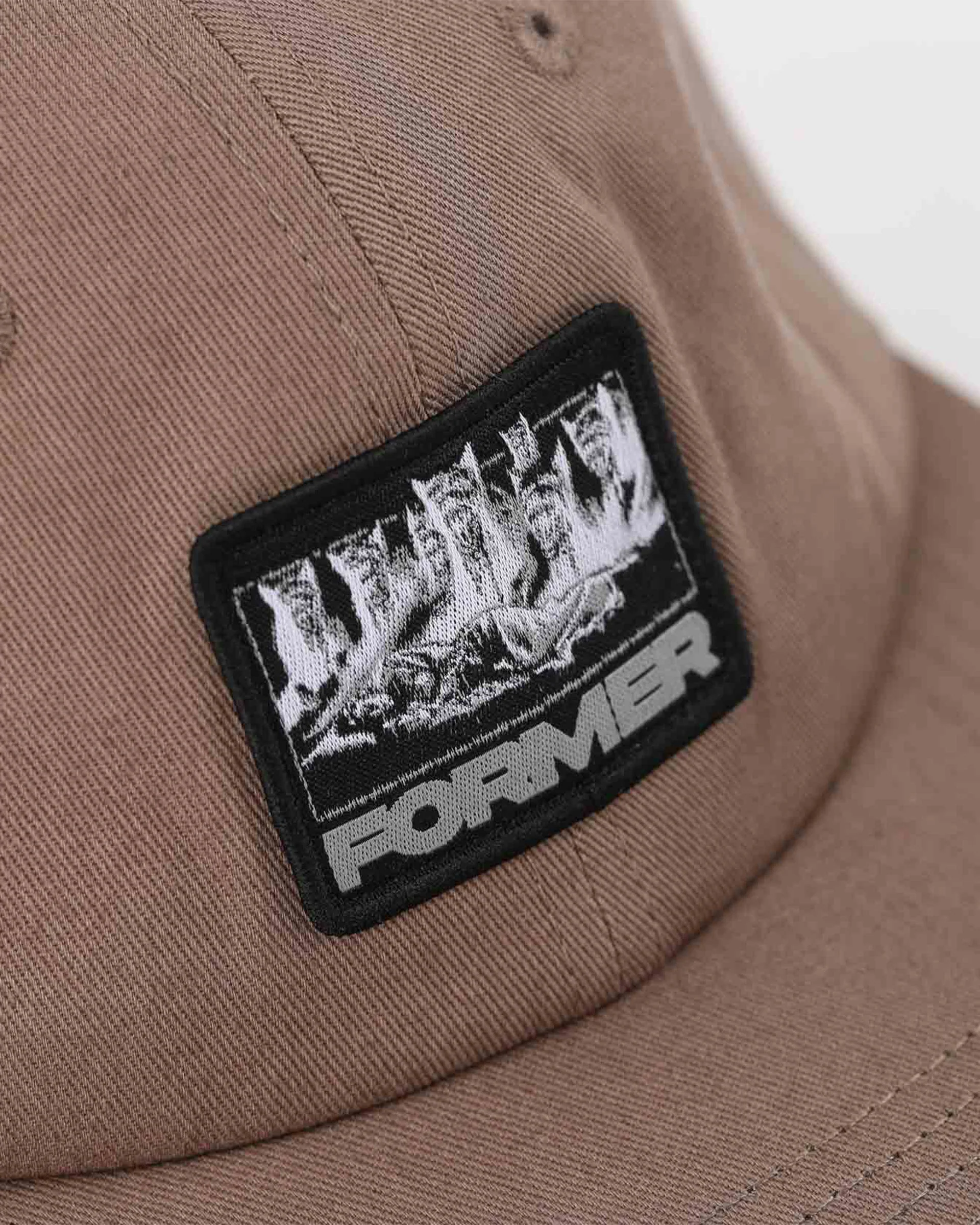 Theater Patch Hat - Taupe - Image 4