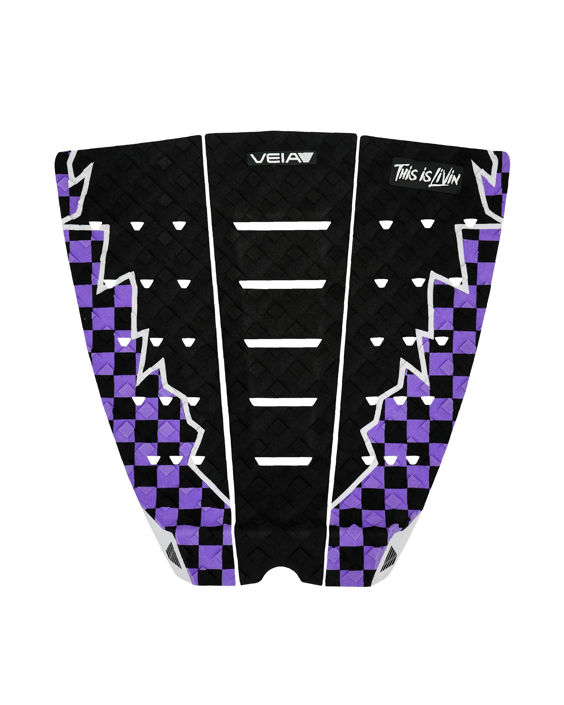 This Is Livin Explorer 3 Piece Squash Pad - Purple Checkered/Night