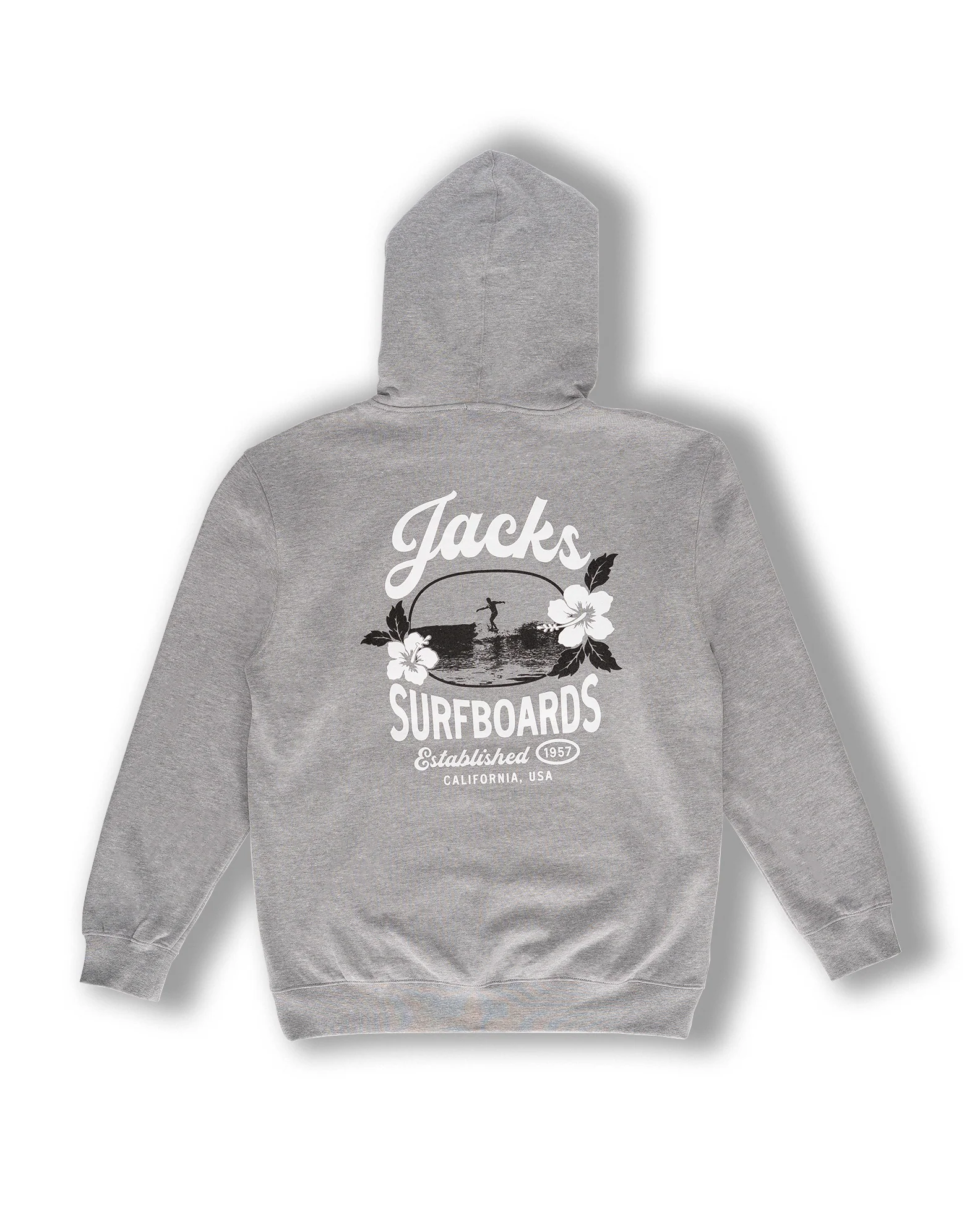 Tip Toe Pullover Hoodie - Heather Gray