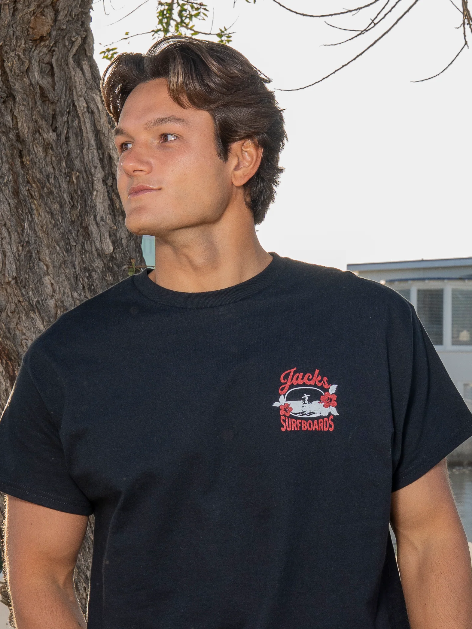 Tip Toe S/S Tee - Black - Image 2