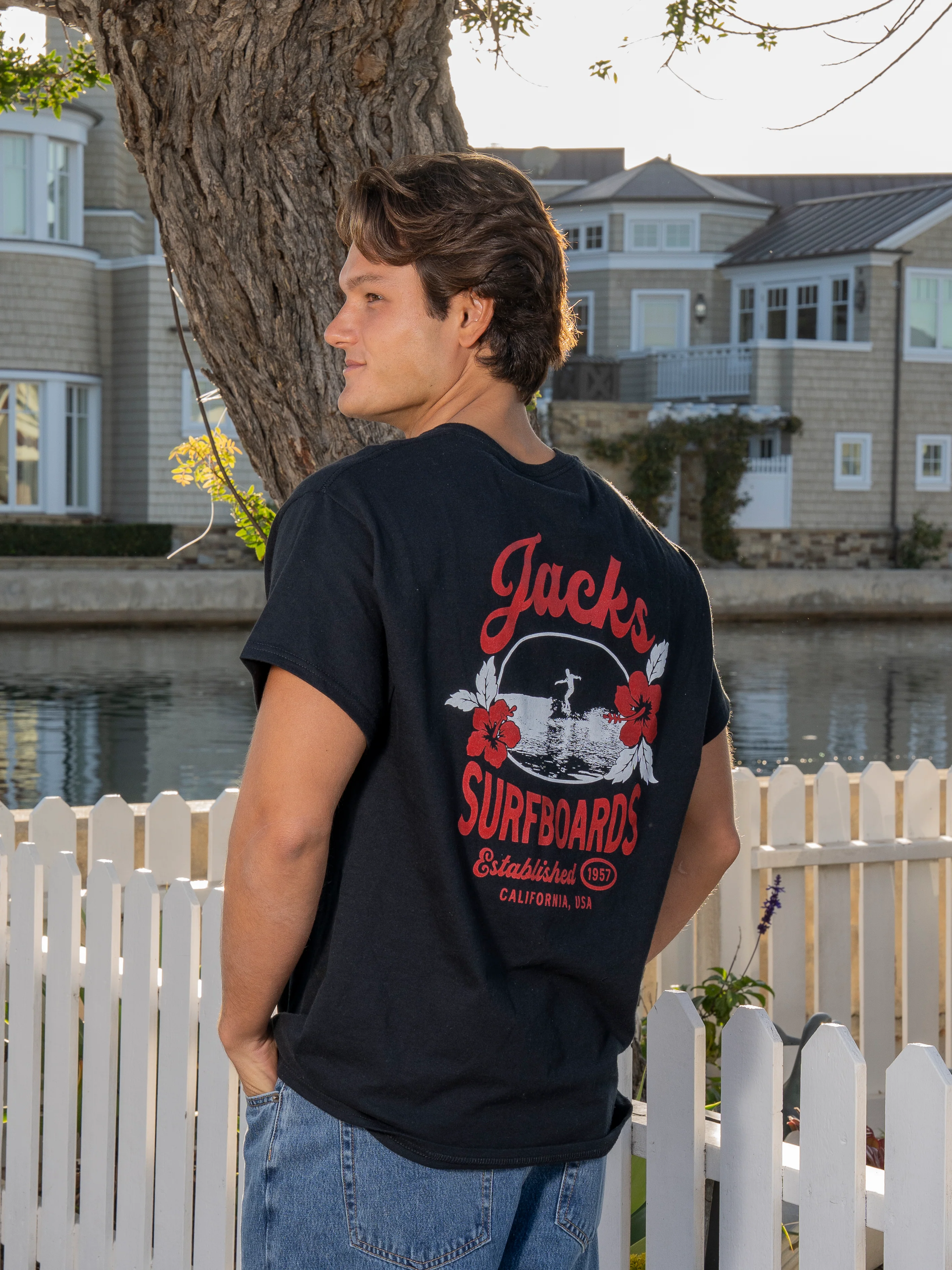 Tip Toe S/S Tee - Black - Image 6