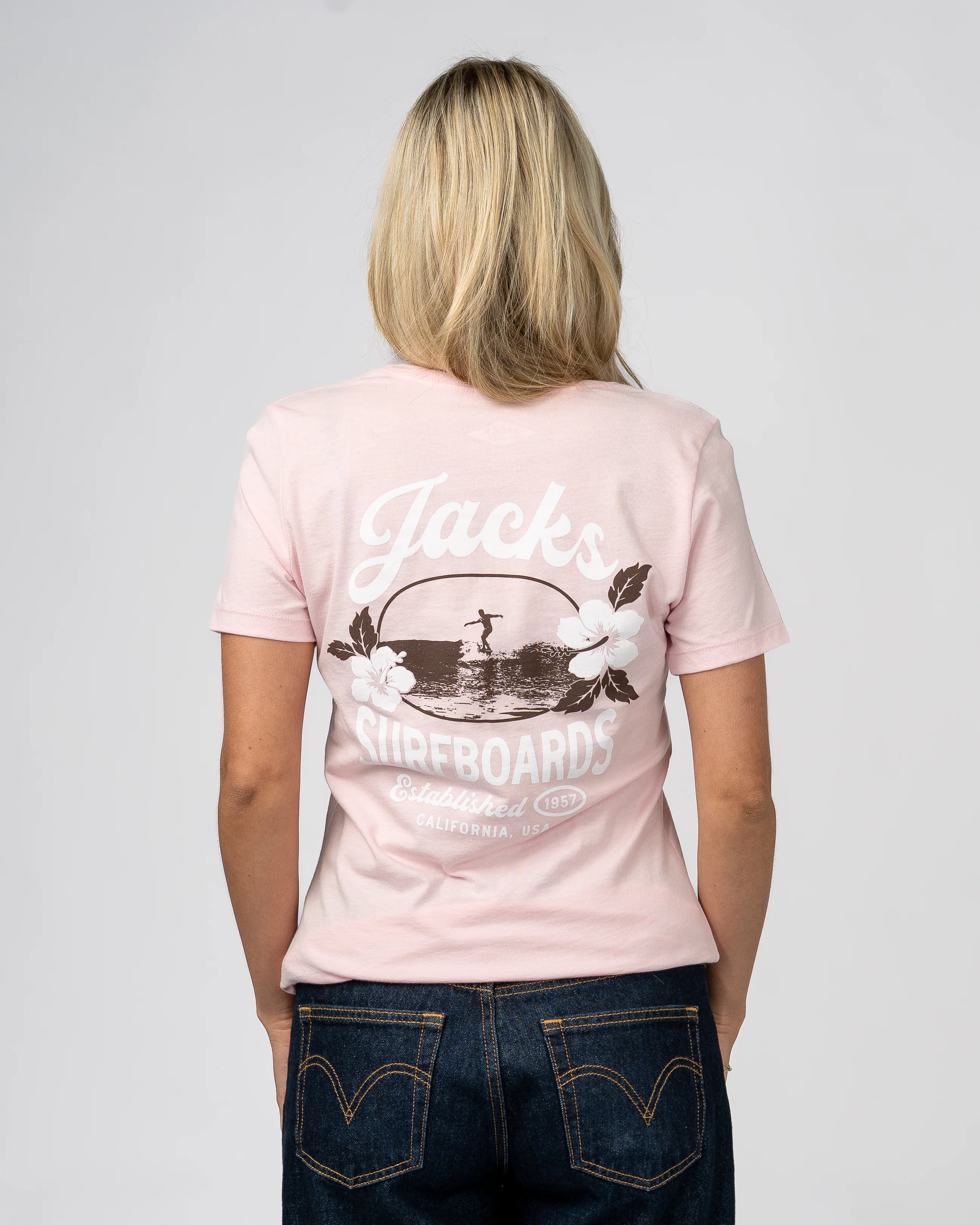 Tip Toe S/S Tee - Pink
