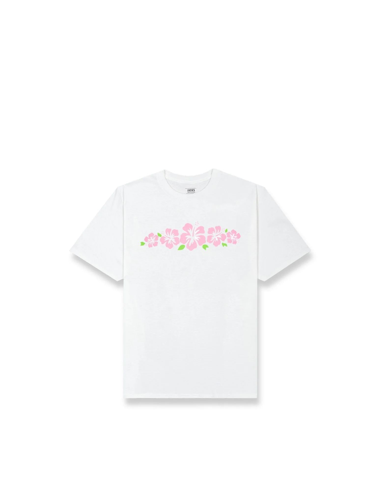 Girl's (2-7) Petal S/S Tee - White