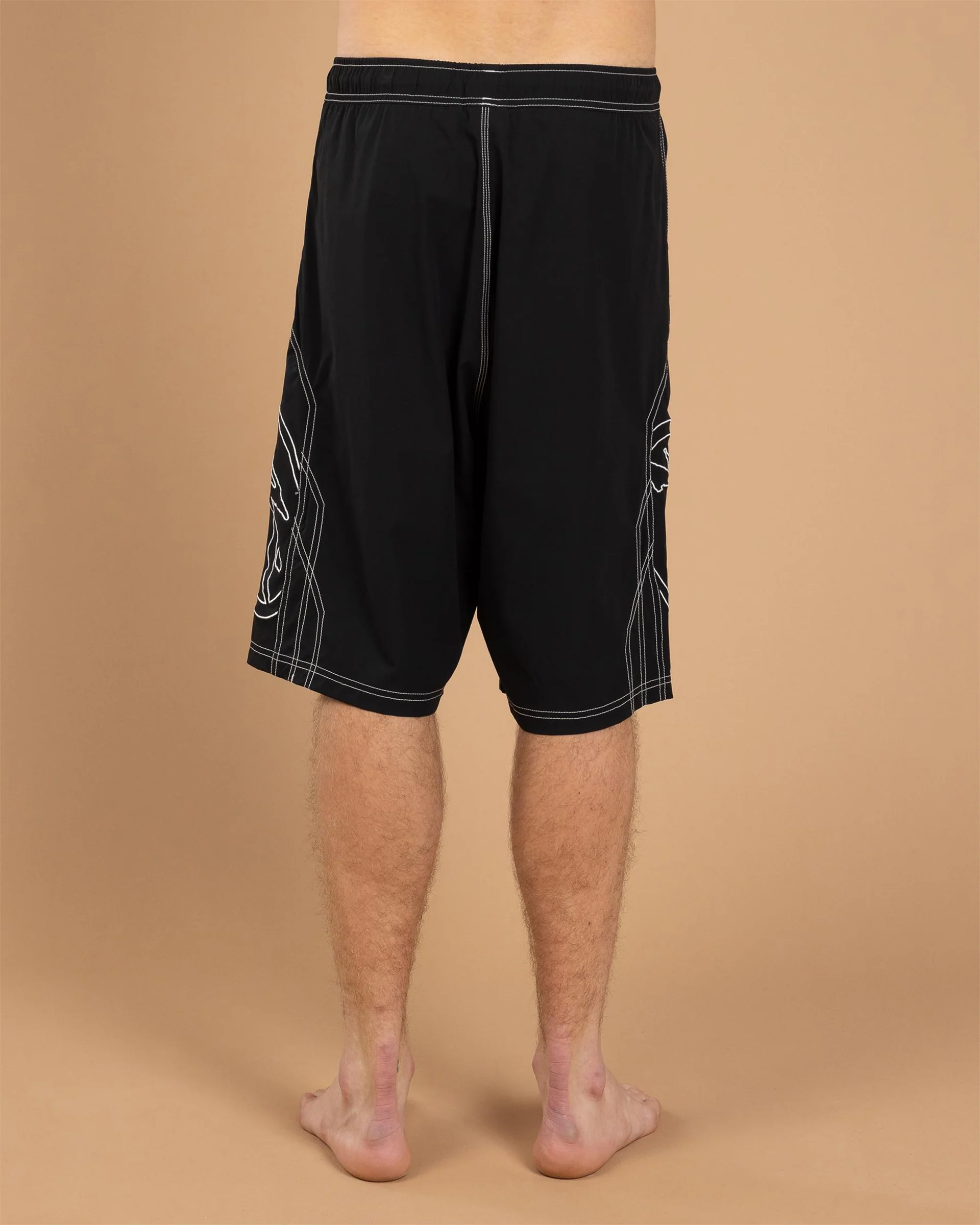 Tombstones Hybrid Waist Boardshort - Black - Image 3