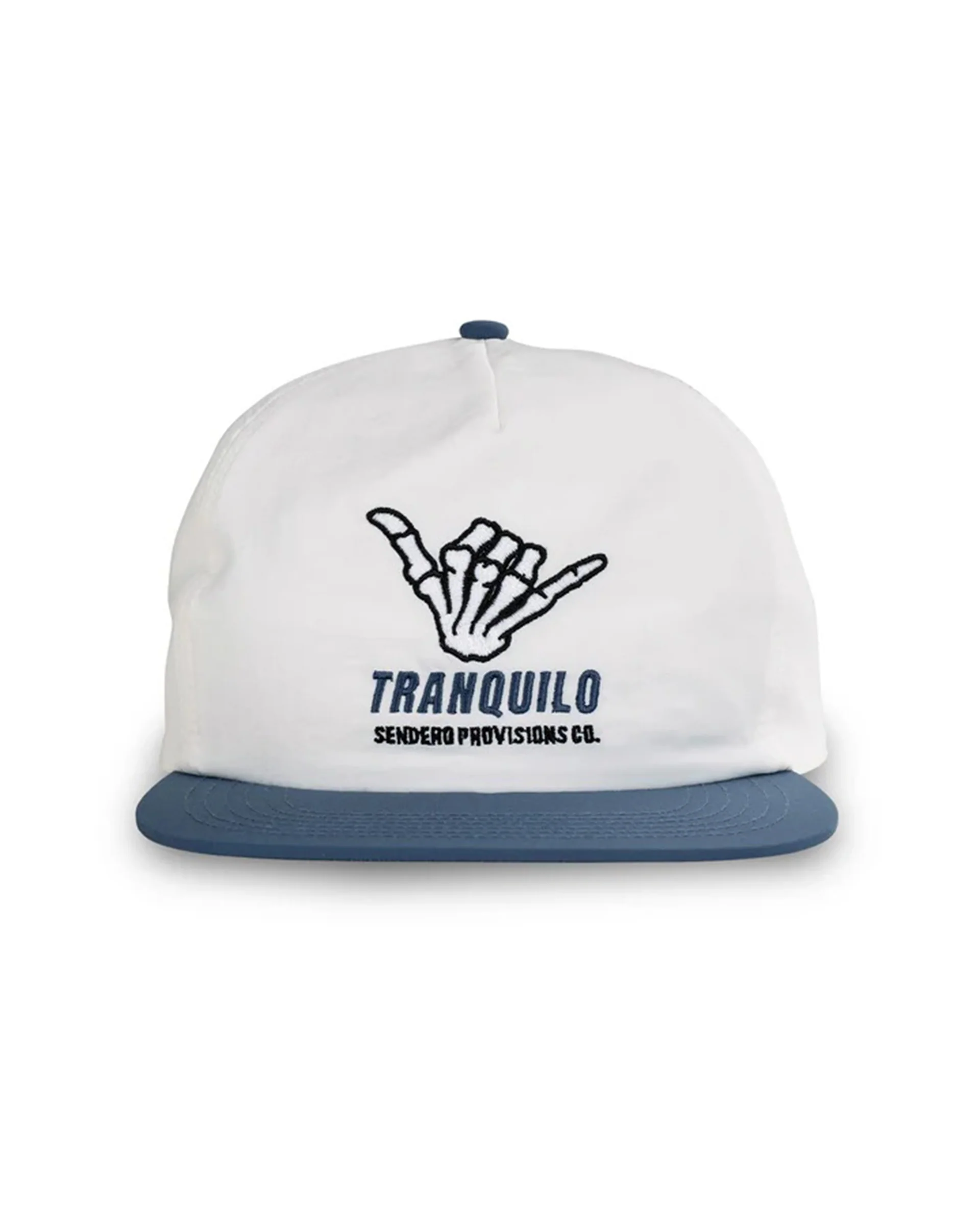 Tranquilo Hat - White/Navy - Image 3