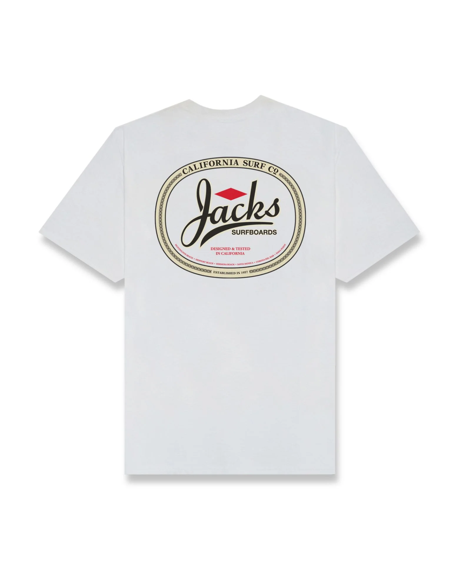 Trenton CF (Classic Fit) S/S Tee - White