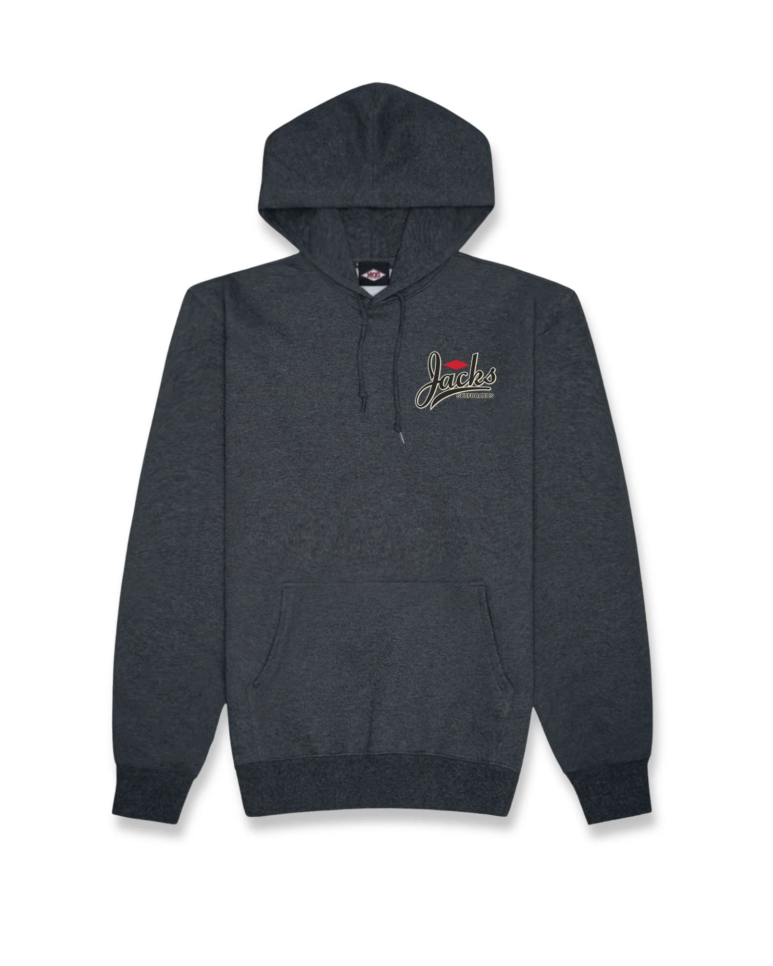 Trenton Classic Pullover Hoodie - Charcoal Heather - Image 2