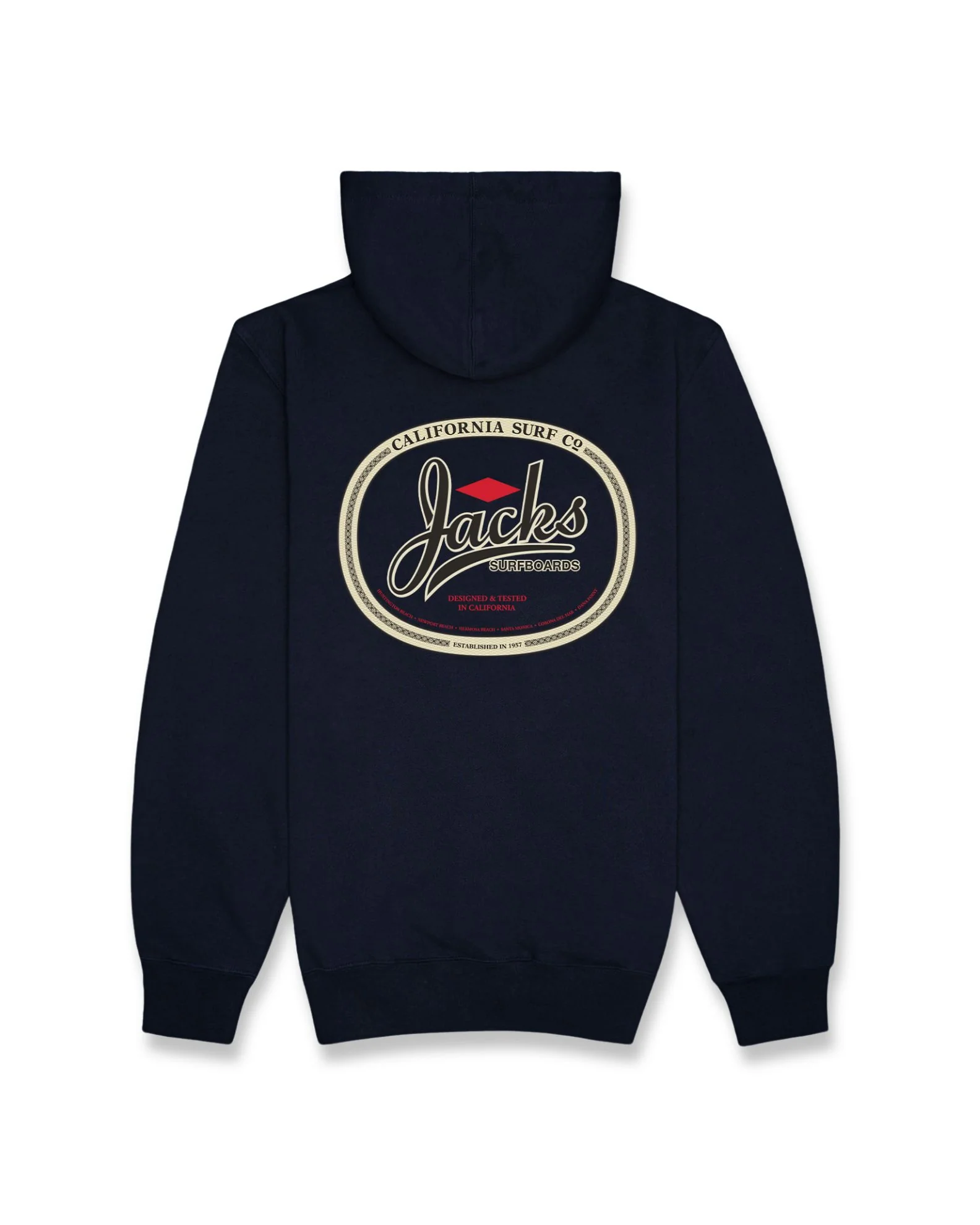 Trenton Classic Pullover Hoodie - Navy