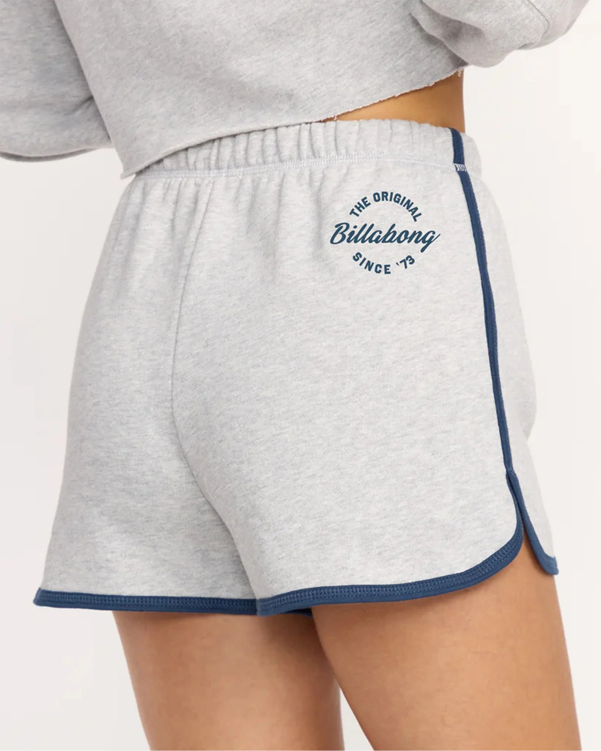 Triple Palms Dolphin Shorts - Heather Grey - Image 6