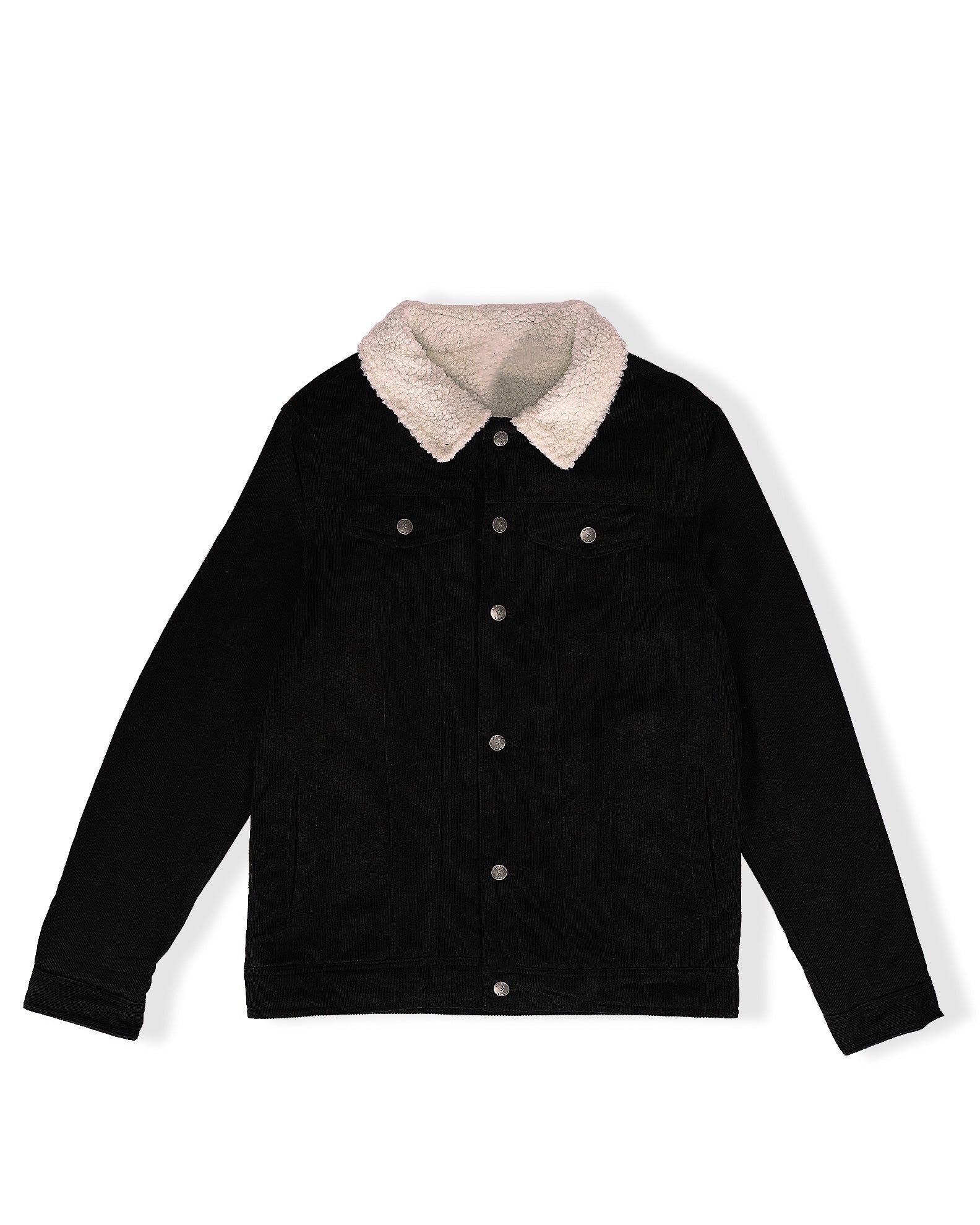 Trucker Jacket - Black - Image 2