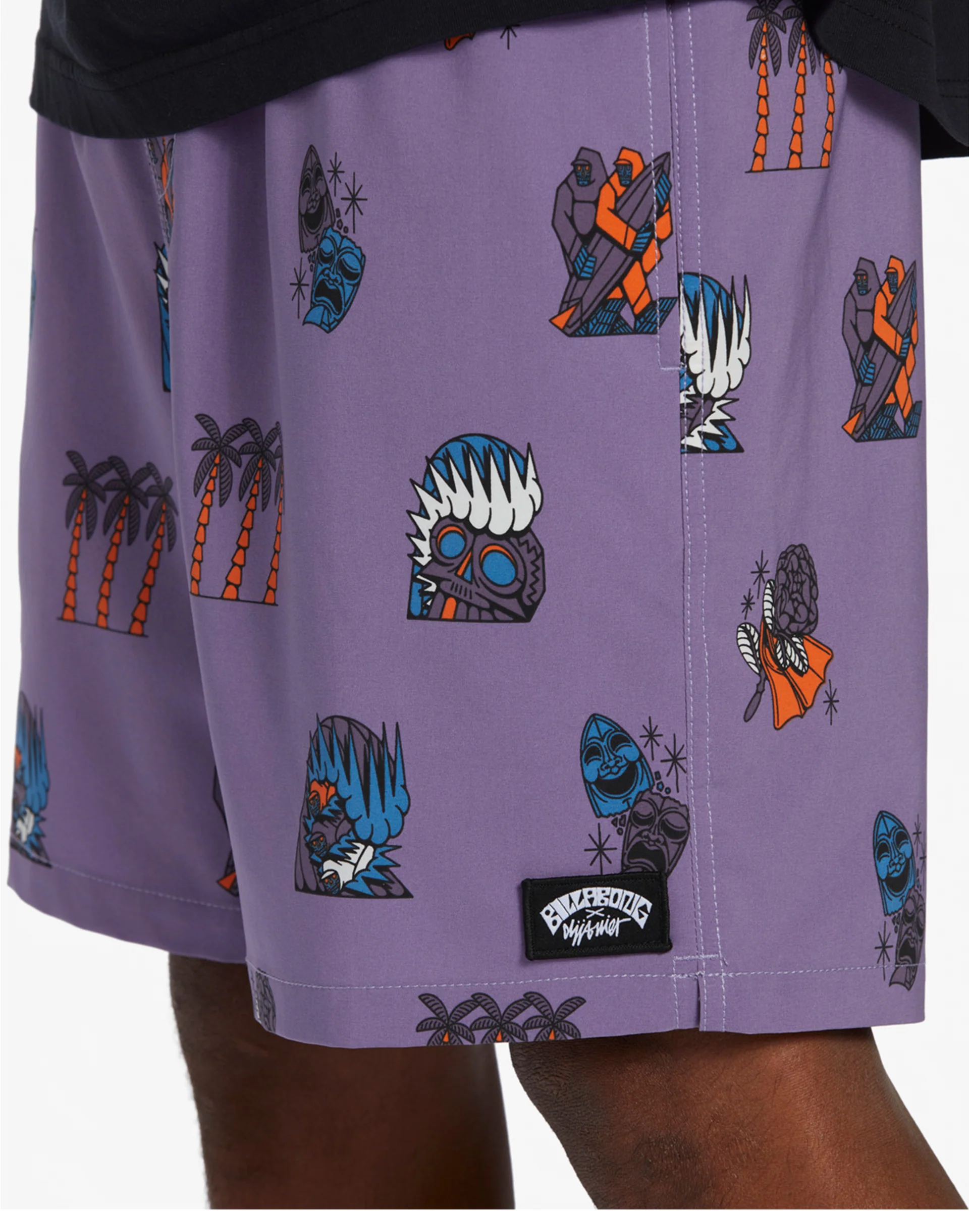 Turn The Tide Layback Boardshorts - Image 4