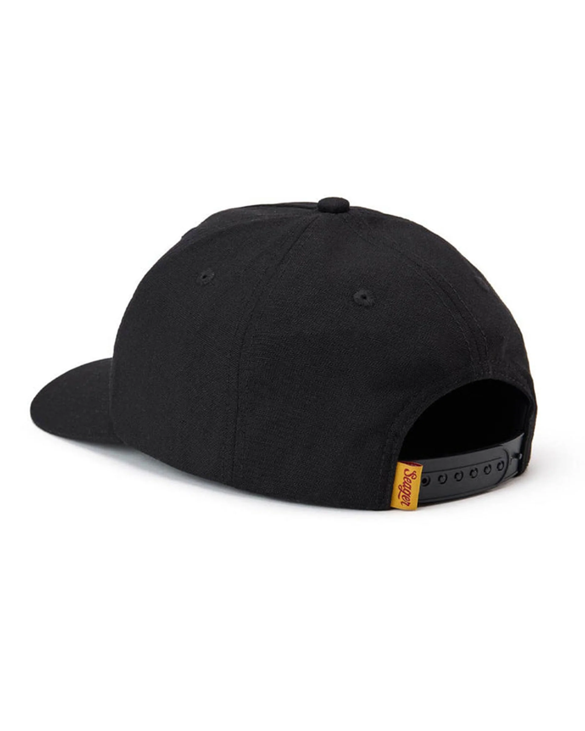 Uncle Bill Hemp Snapback Hat - Black - Image 3