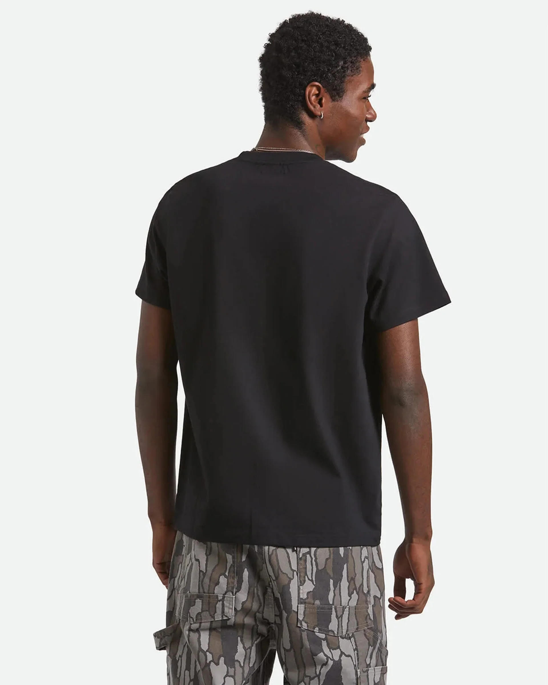 Union Heavyweight S/S Boxy Pocket T-Shirt - Black - Image 3