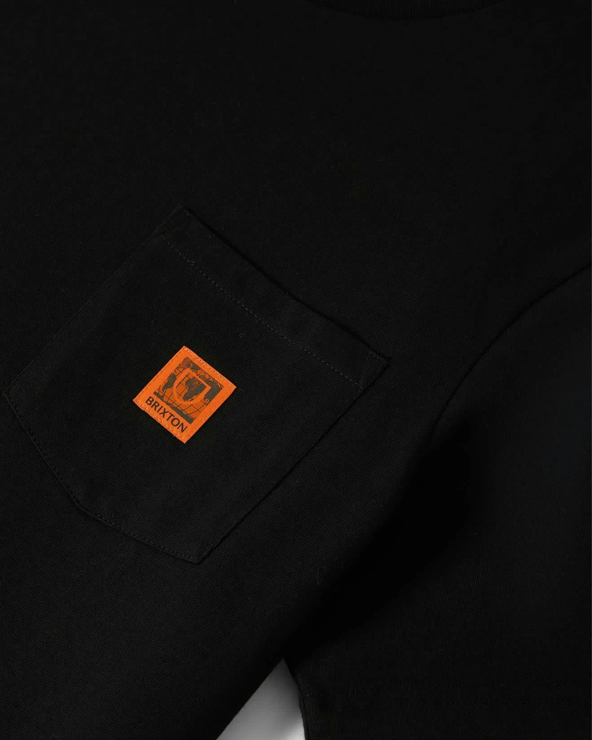Union Heavyweight S/S Boxy Pocket T-Shirt - Black - Image 6